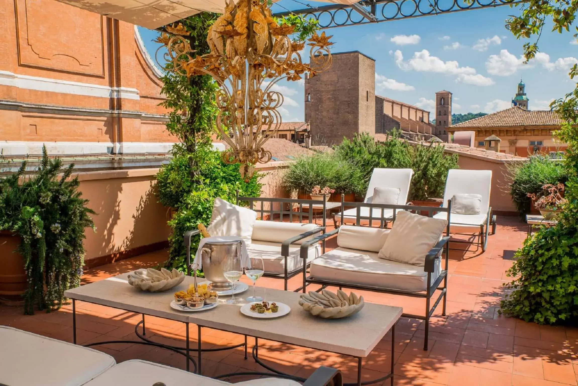 Patio, Patio/Outdoor Area in Grand Hotel Majestic gia' Baglioni