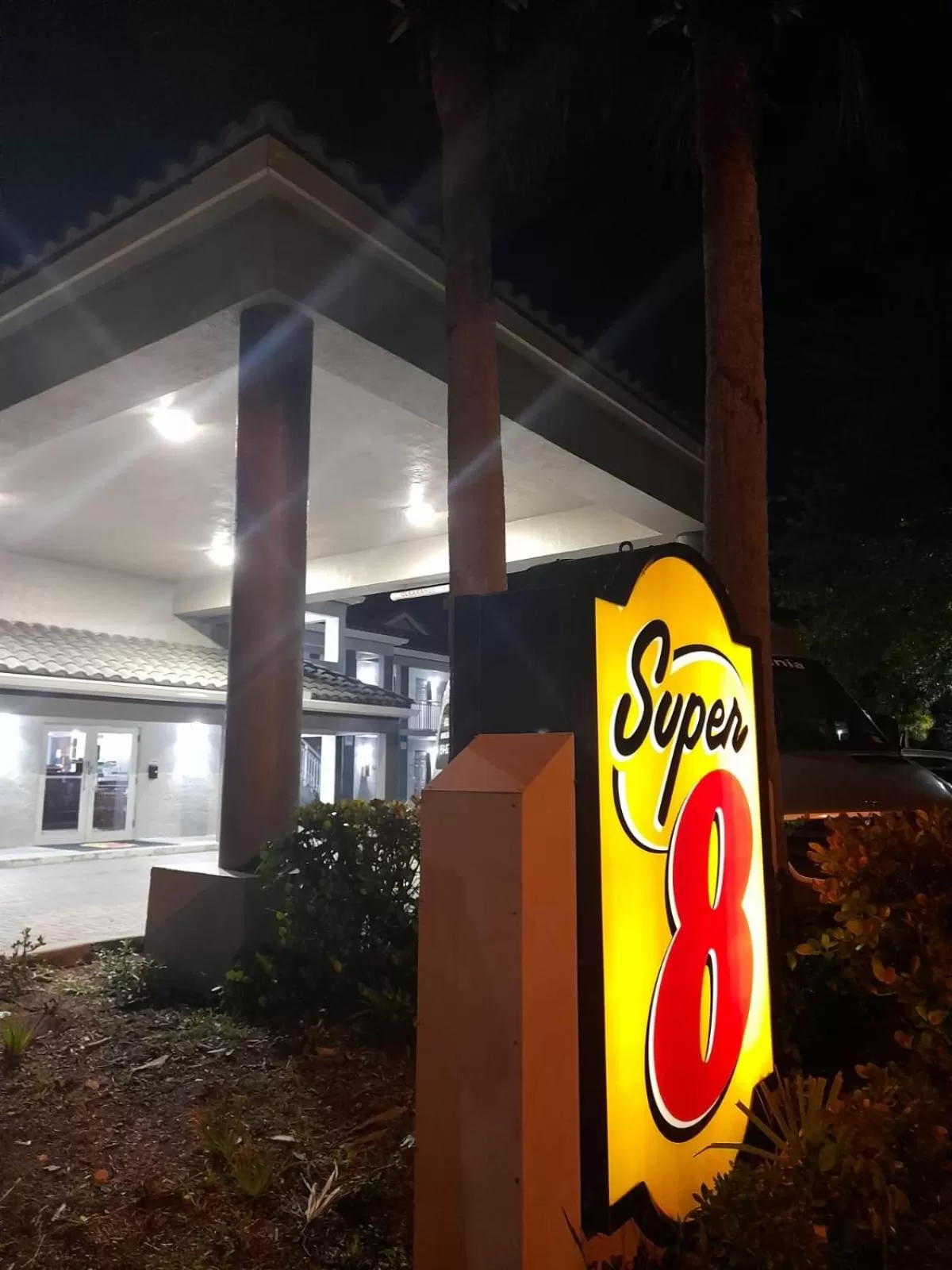 Property building in Super 8 Motel by Wyndham near Fort Lauderdale Arpt