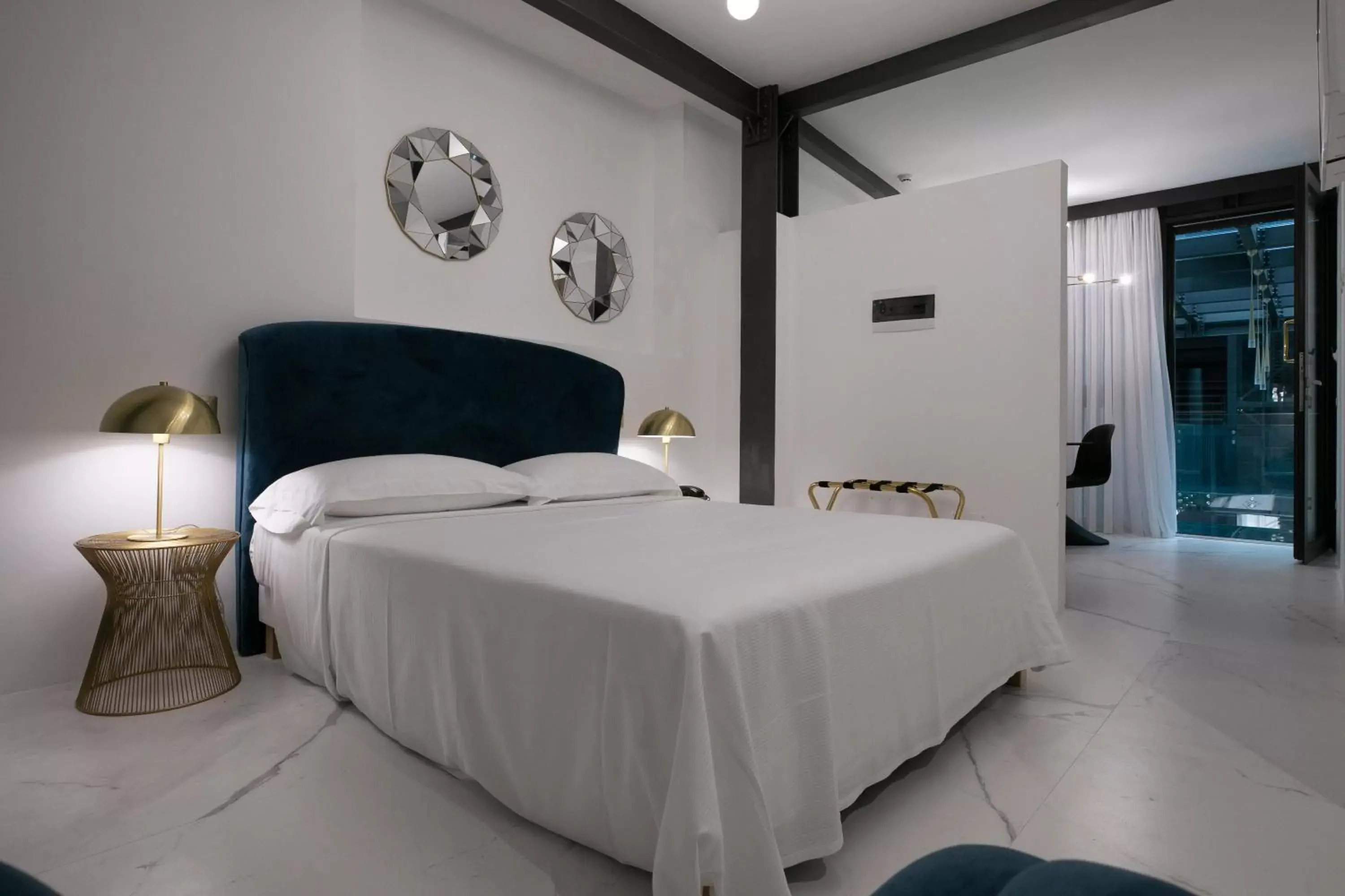 Bedroom, Bed in Azzoli Trapani - Apartments&Skypool - Adults Only Bedroom, Bed in Azzoli Trapani - Apartments&Skypool - Adults Only