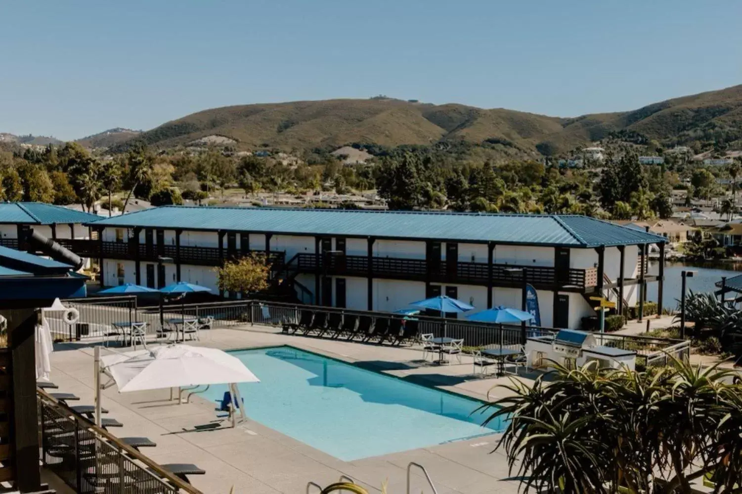 Signature Pool View in Lakehouse Hotel and Resort