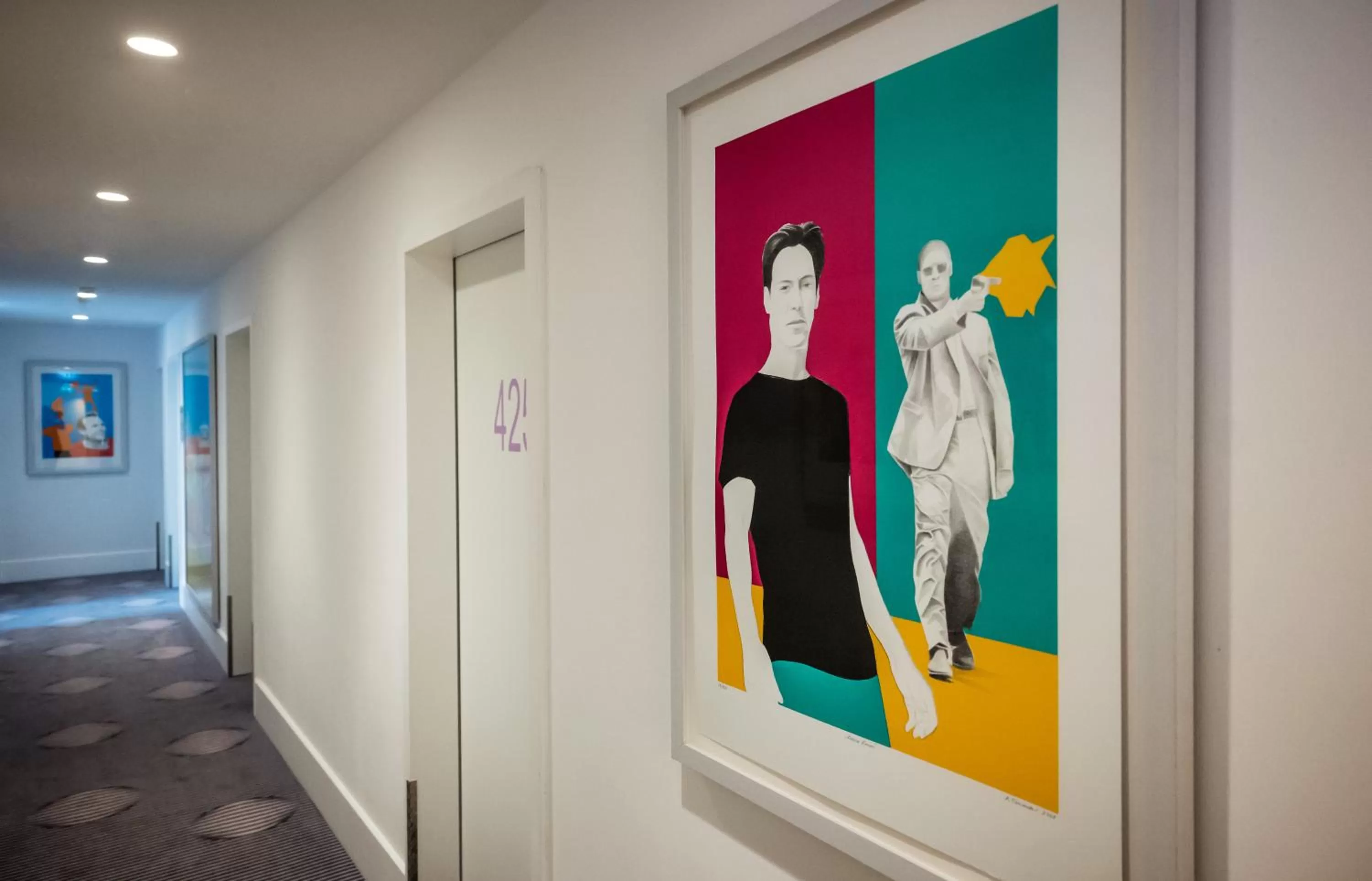 Decorative detail in Art Hotel City Leipzig