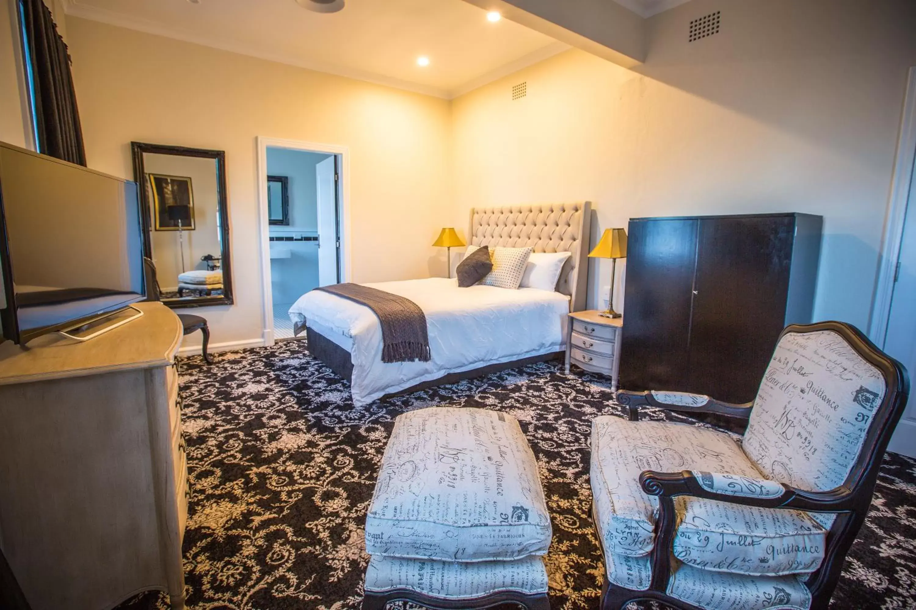 Bedroom in The Commercial Boutique Hotel