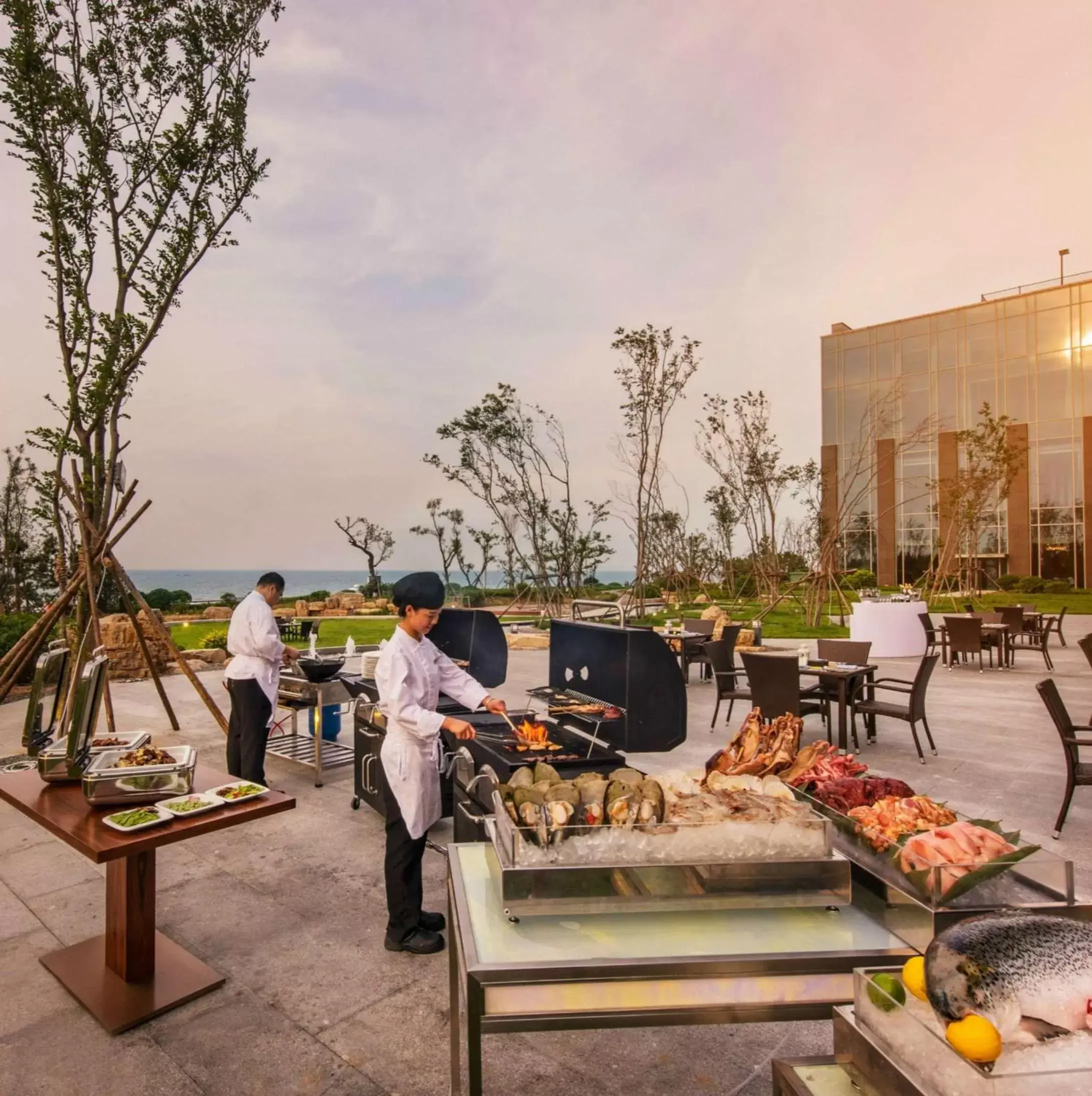Property building, Restaurant/Places to Eat in Hilton Yantai Golden Coast