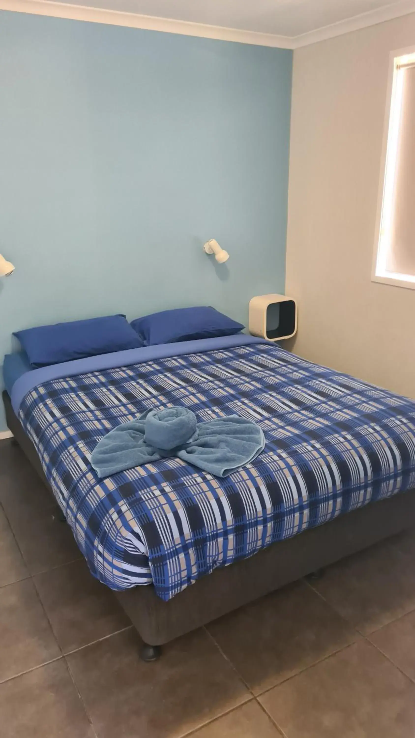 Bed in Banana Coast Caravan Park Bed in Banana Coast Caravan Park