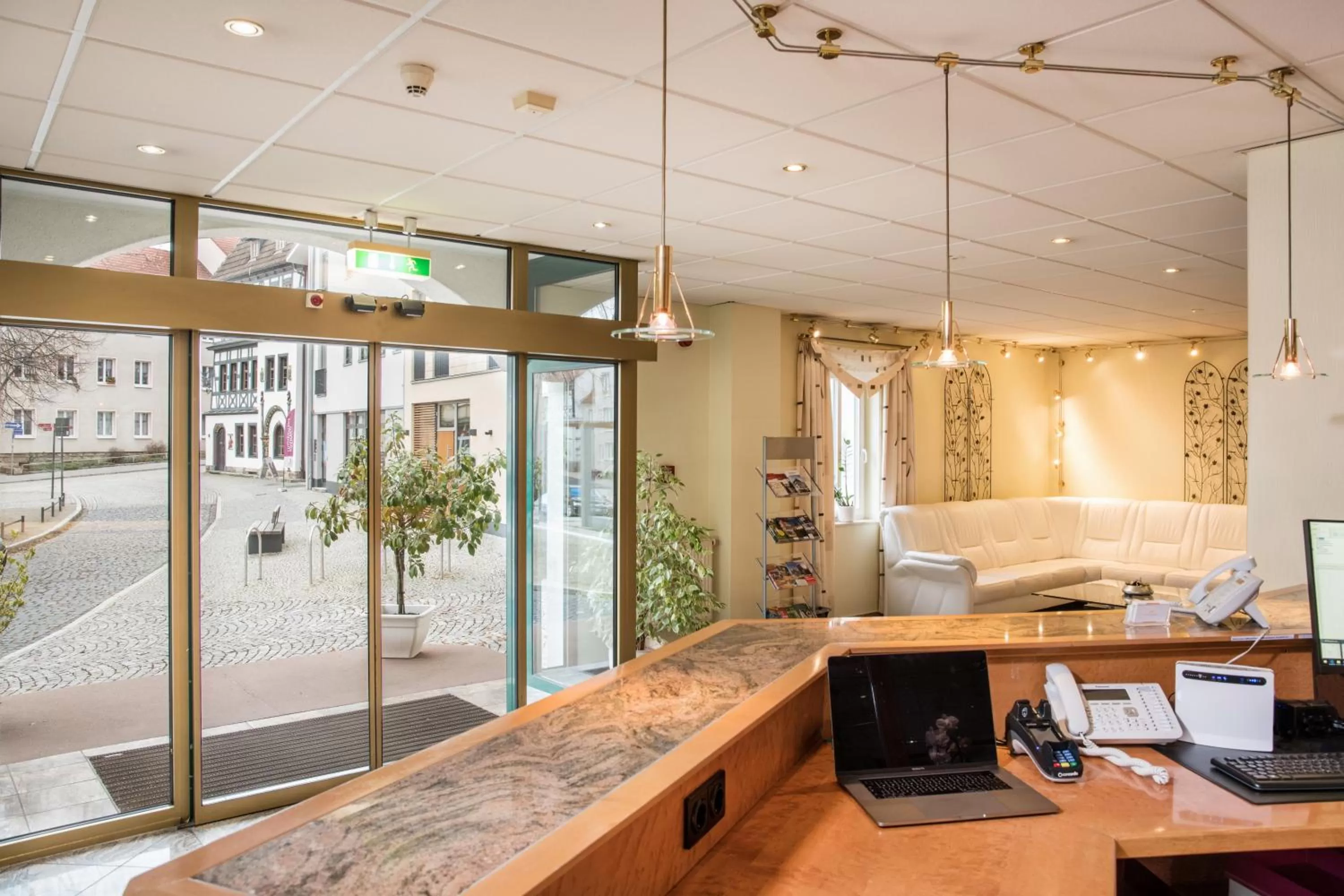 Lobby or reception in Hotel am Markt