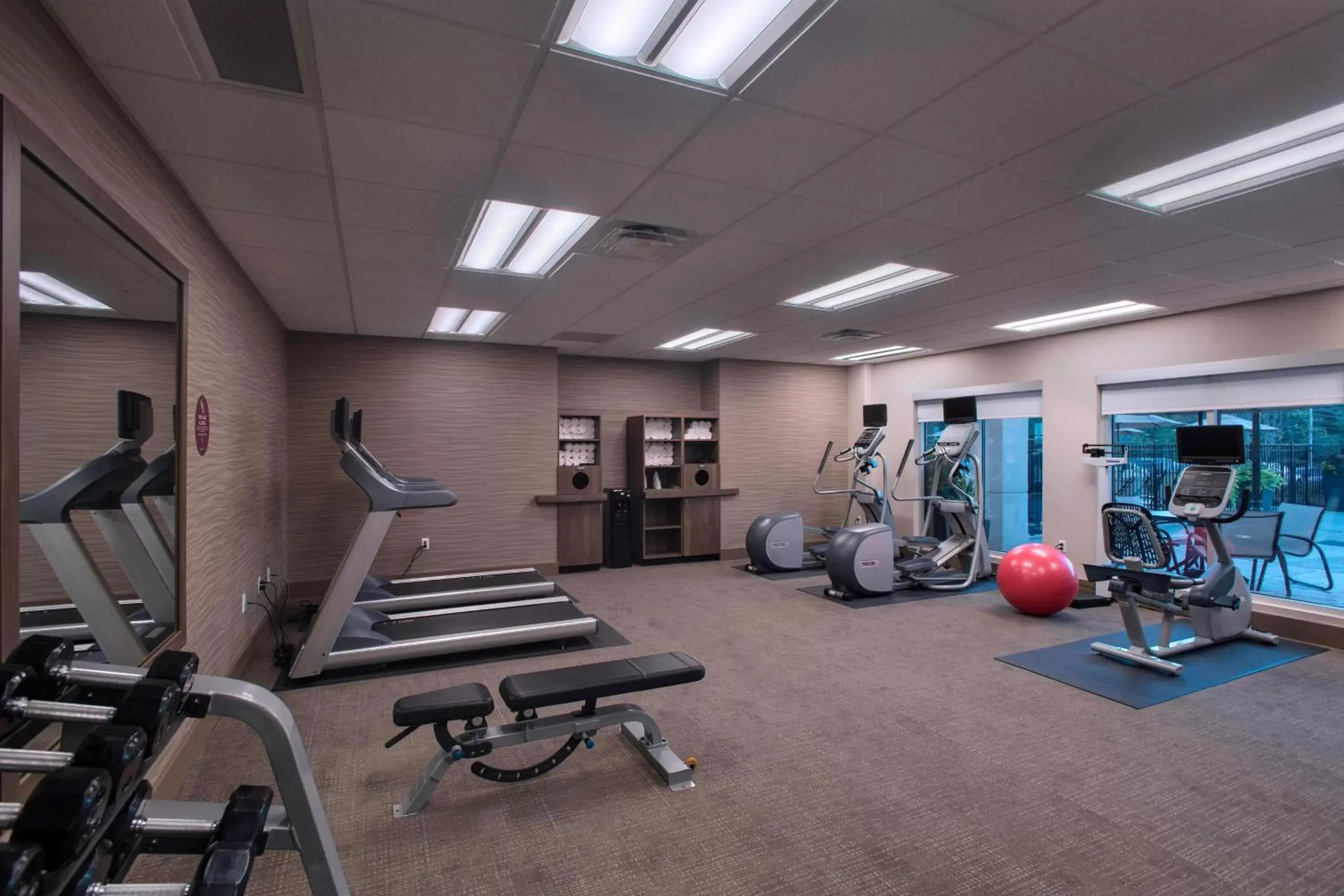 Fitness centre/facilities, Fitness Center/Facilities in Residence Inn by Marriott Montreal Midtown