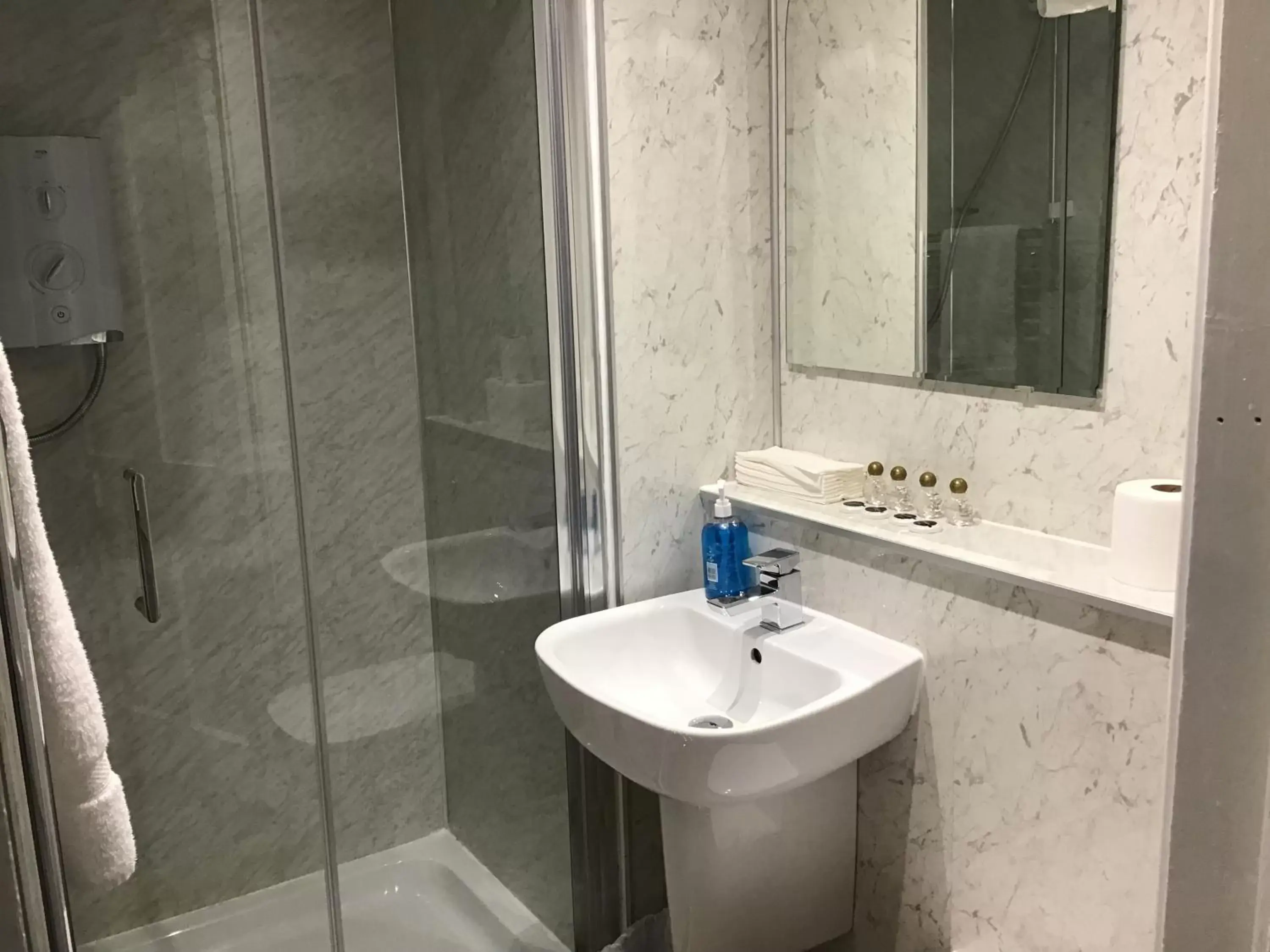 Shower, Bathroom in Belvedere Guest House