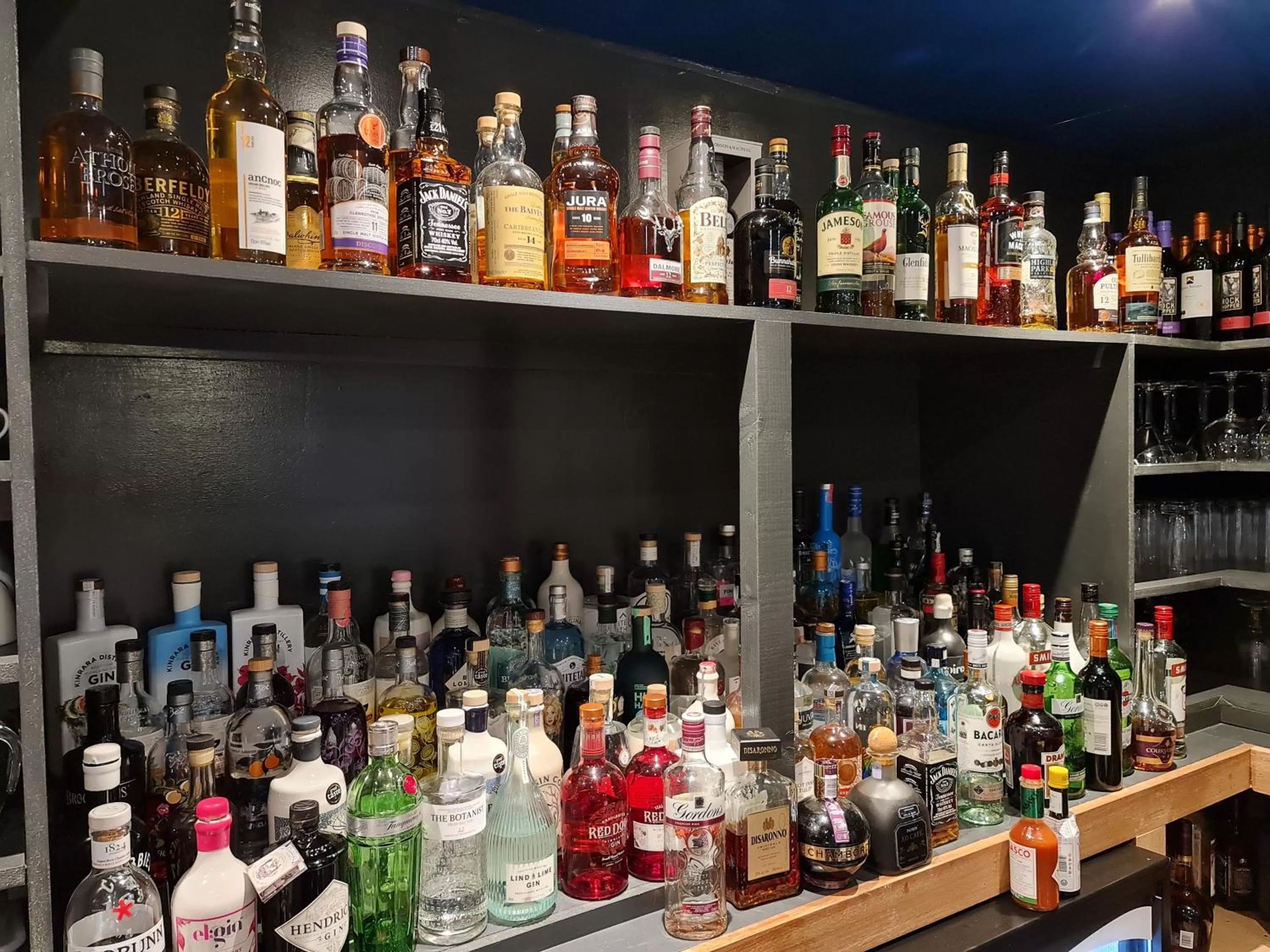 Drinks in West End Hotel