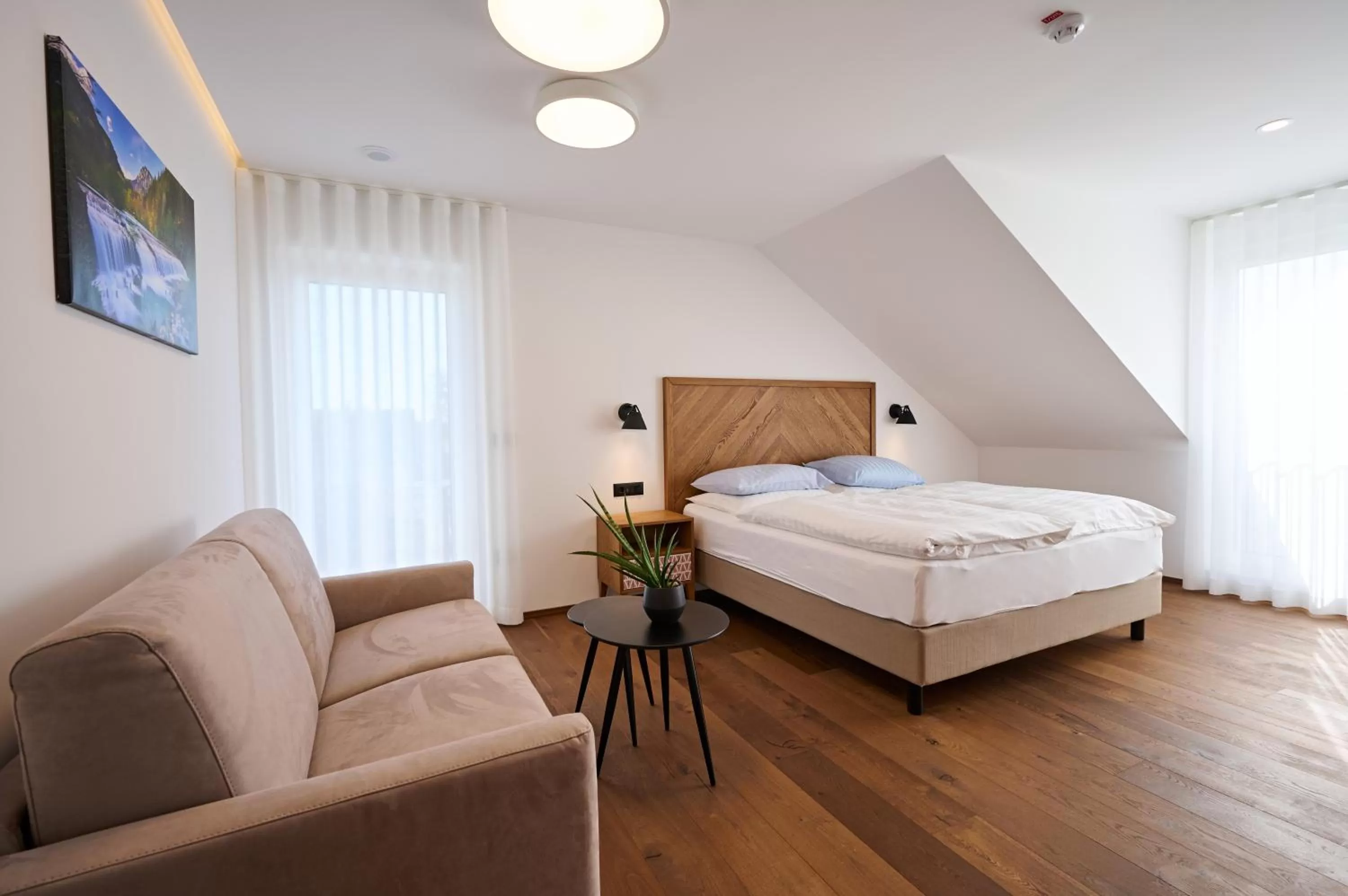 Photo of the whole room, Bed in Hiša Ančka, Šenčur - 3 min to the Airport