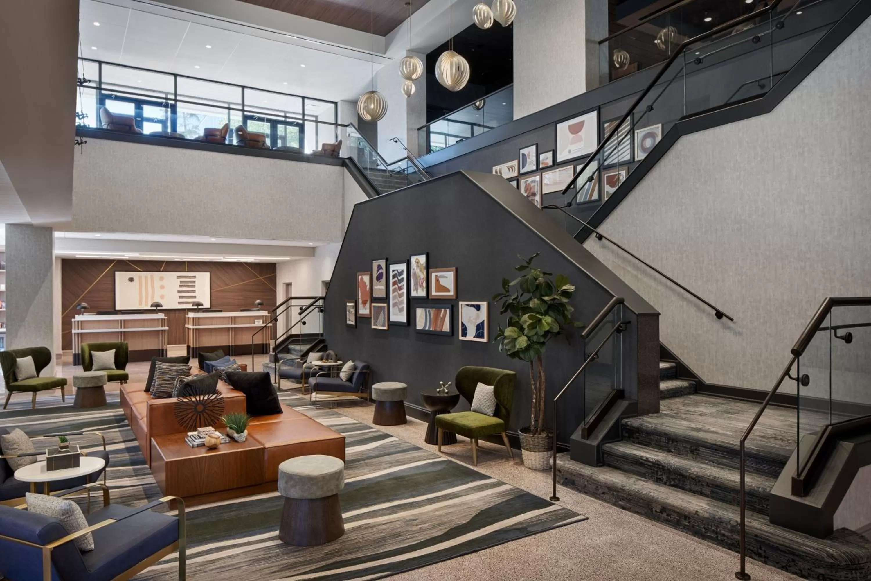 Lobby or reception in Sheraton Reston