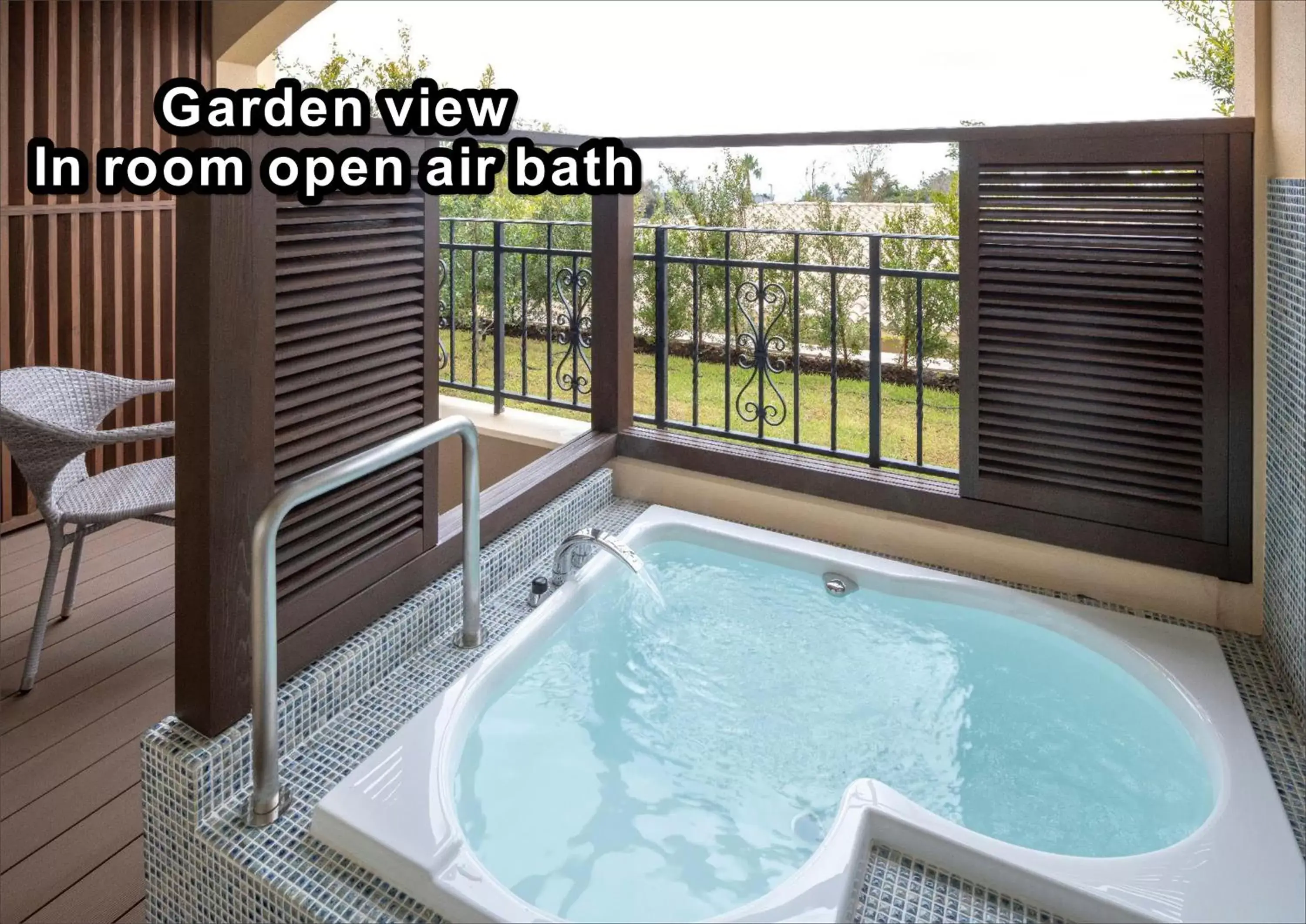 Bathroom, Swimming Pool in La Vista Kirishima Hills