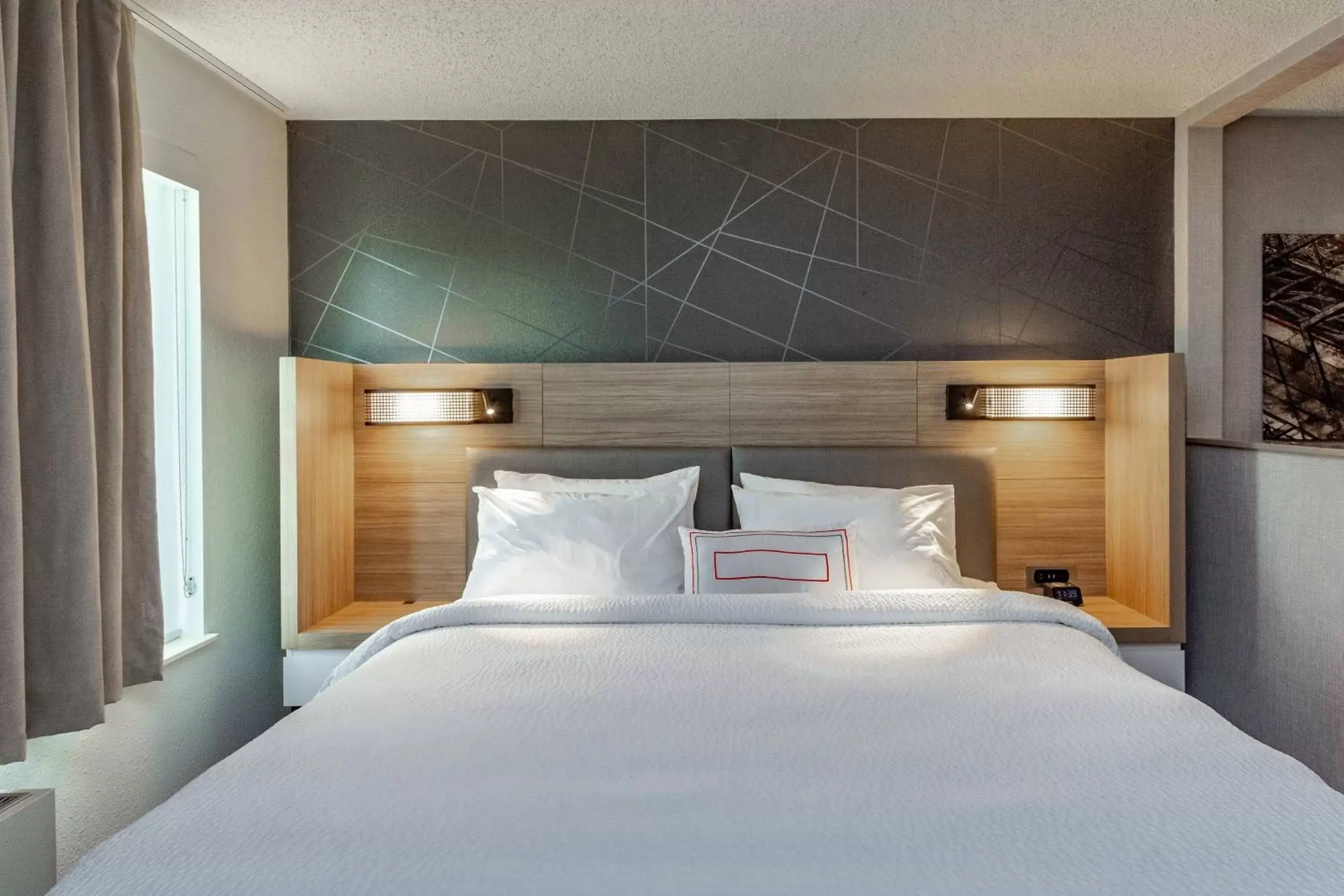 Bedroom, Bed in SpringHill Suites Anchorage Midtown Bedroom, Bed in SpringHill Suites Anchorage Midtown