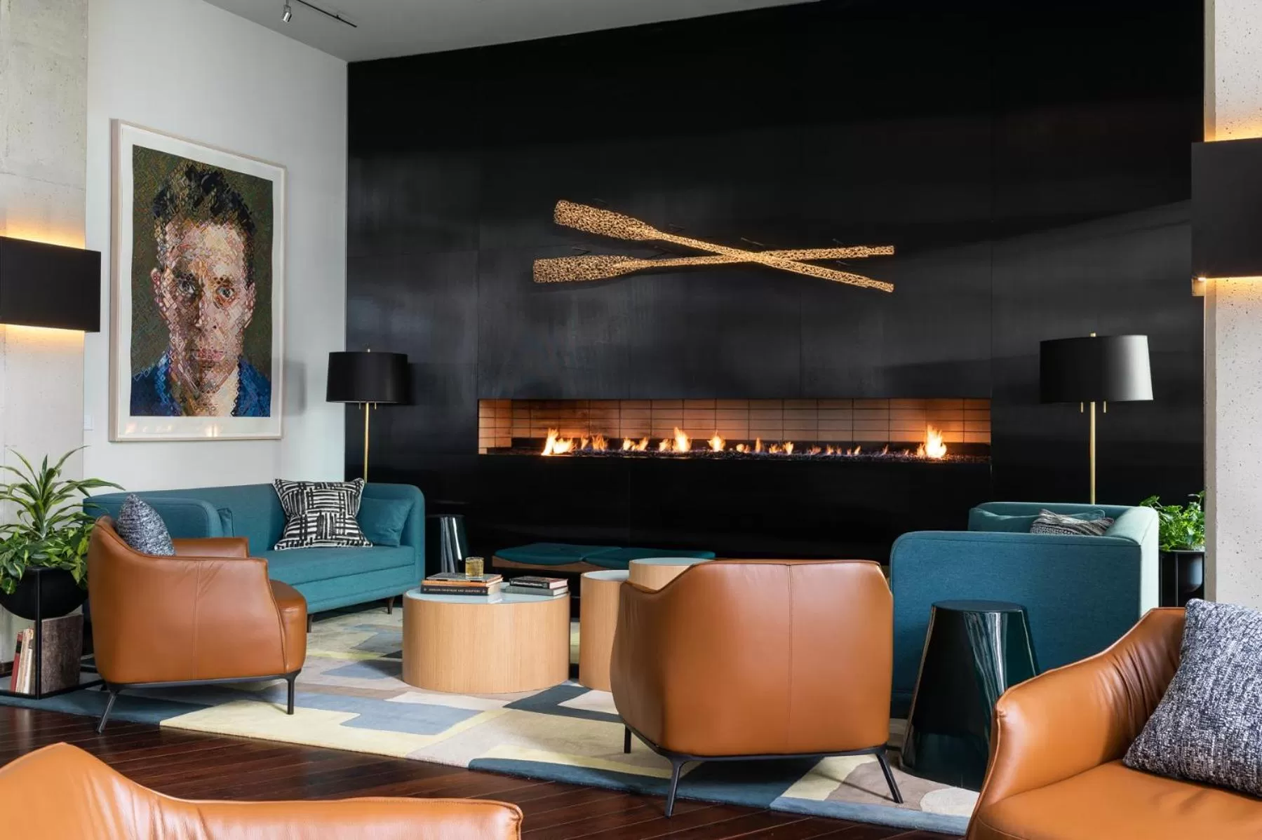 Lobby or reception in Hotel Murano