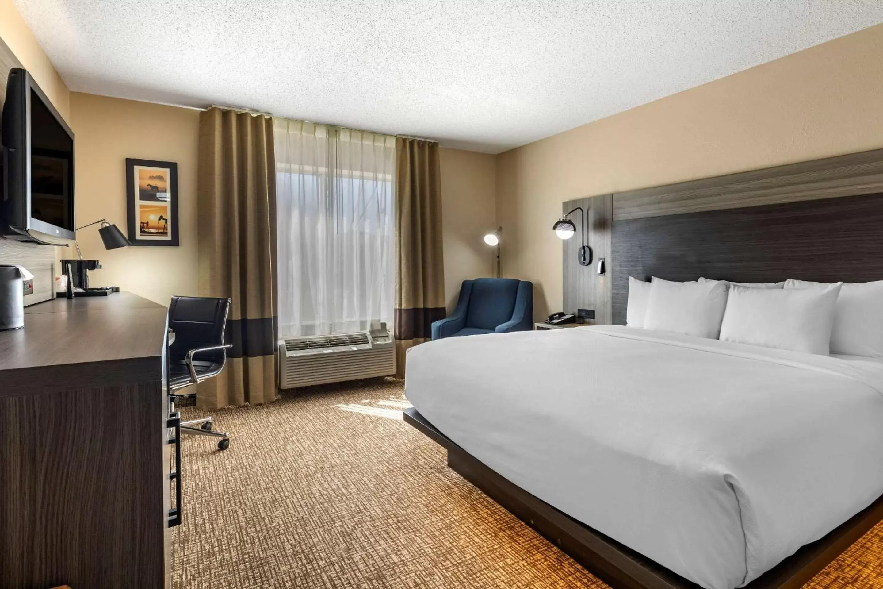 Photo of the whole room, Bed in Comfort Inn & Suites North Dallas-Addison
