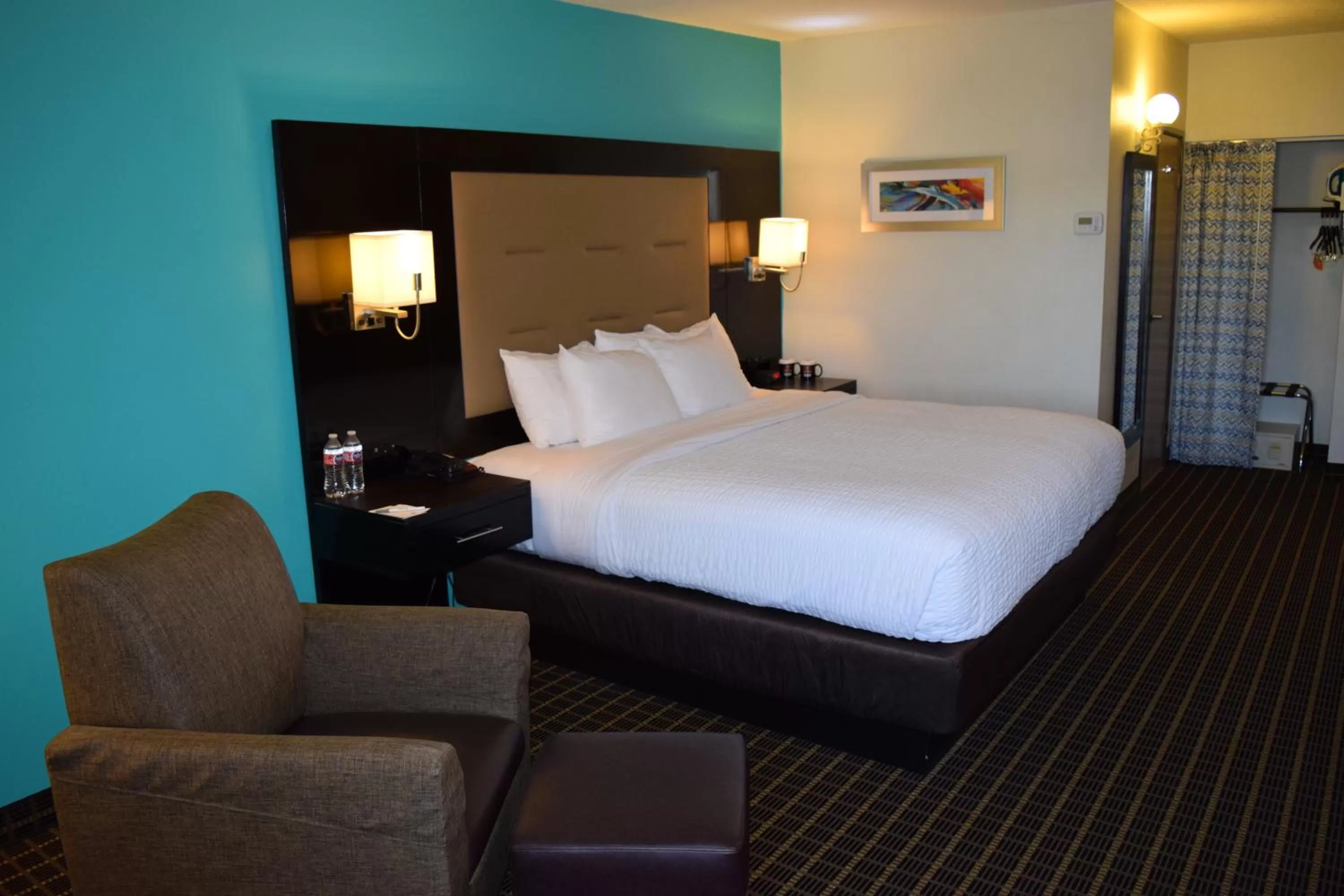 Bed in Clarion Hotel Rock Springs-Green River