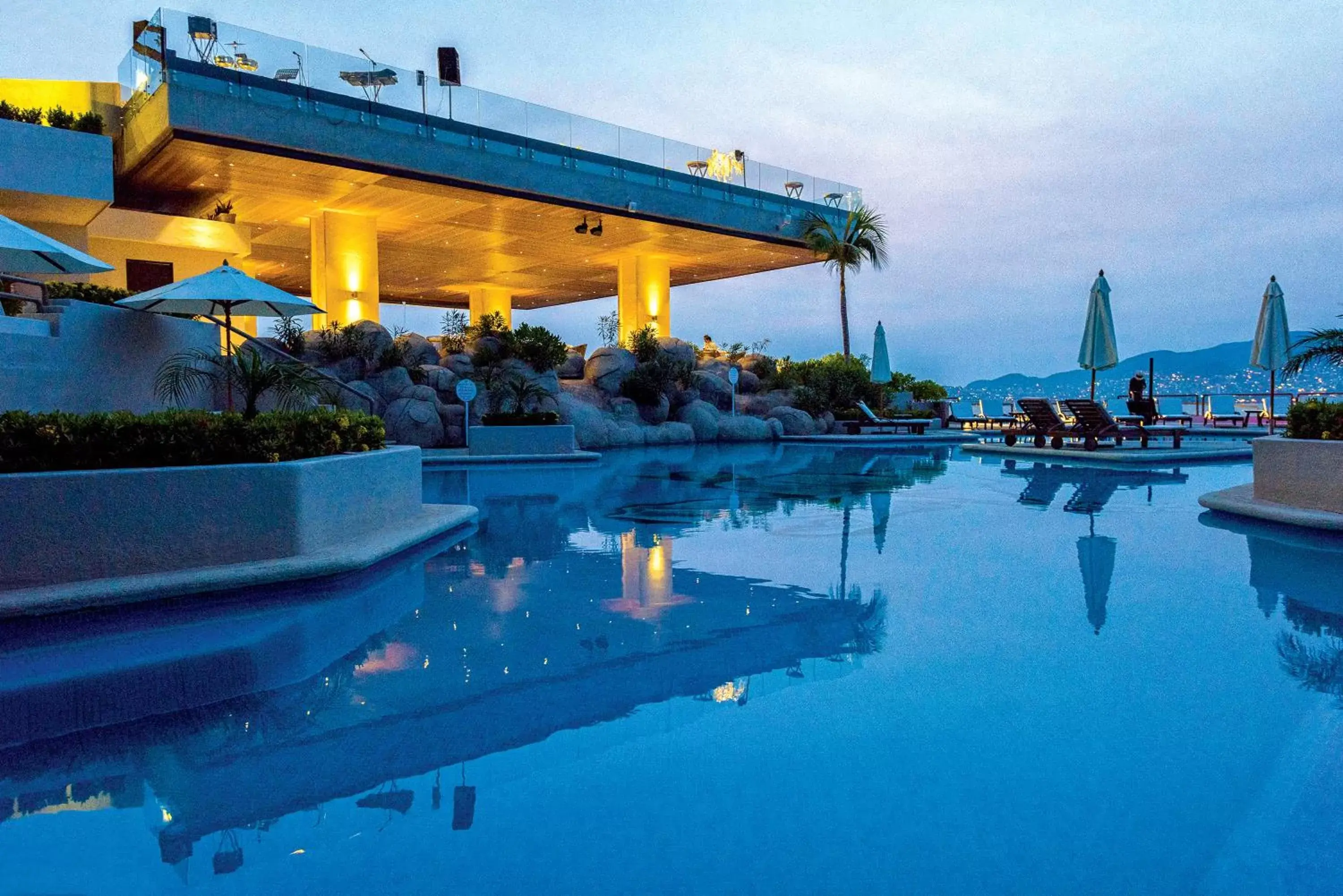 Swimming Pool in Las Brisas Acapulco