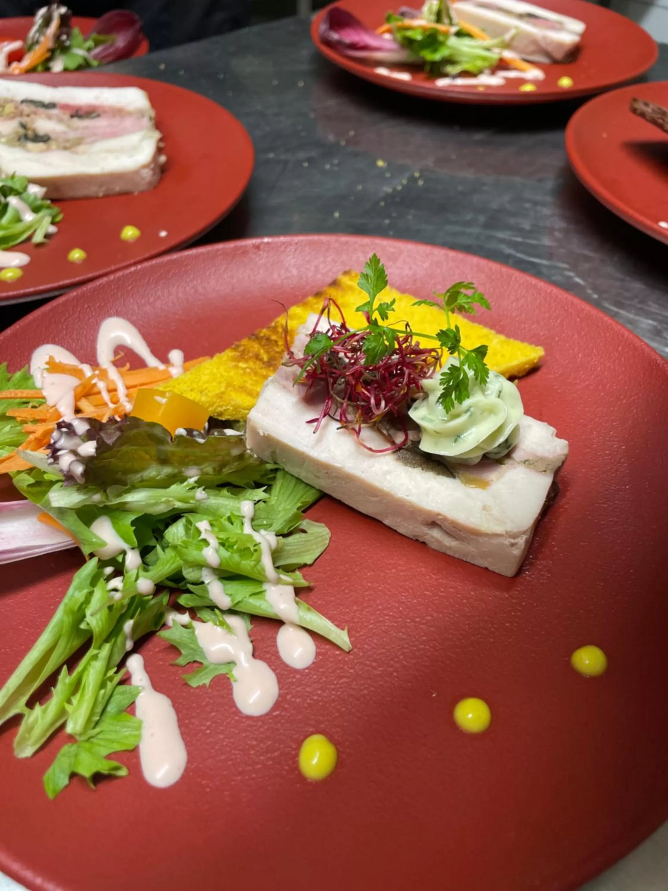 Food in L'Escale (accès en télécabine)