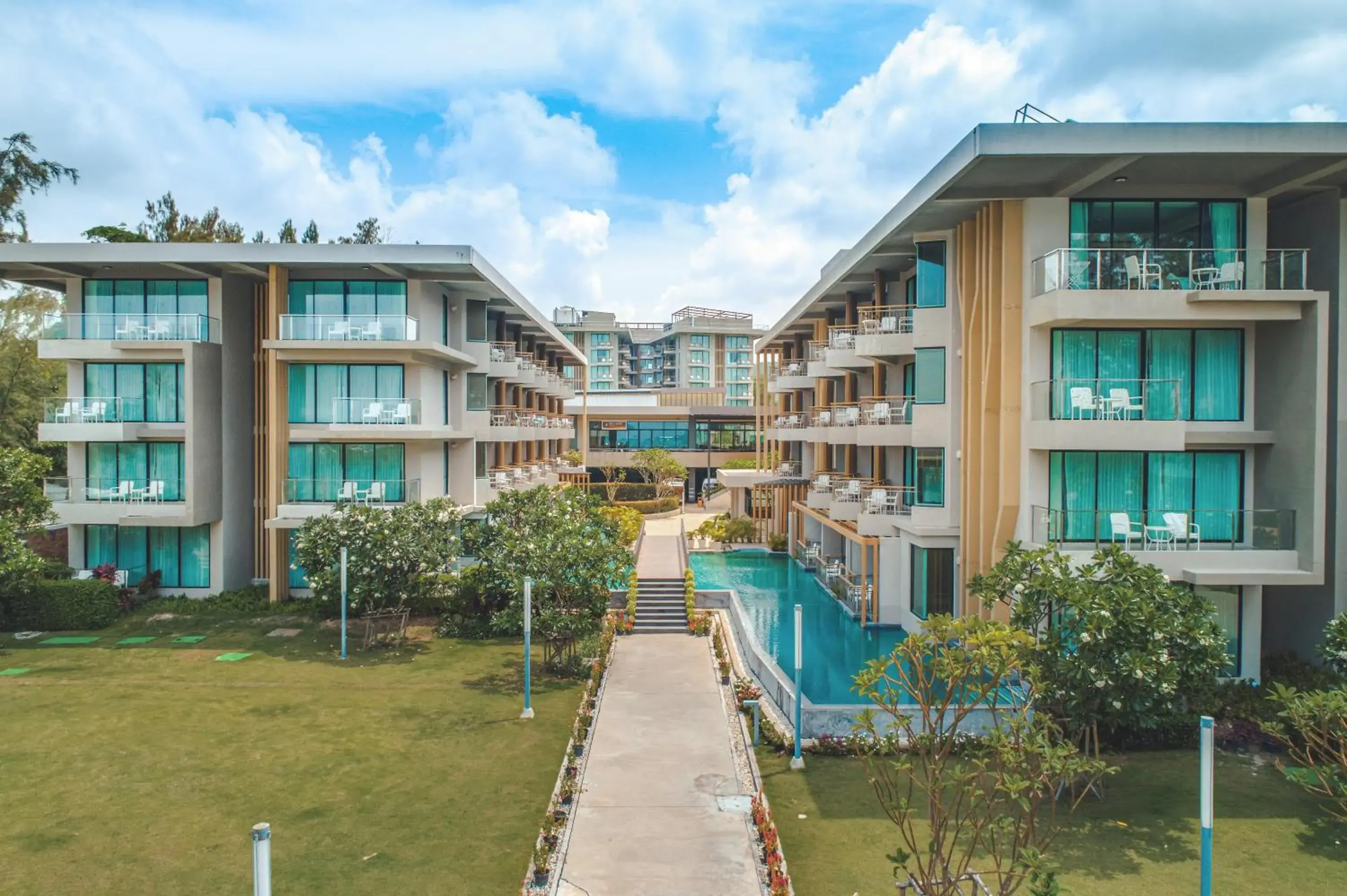 Property building, Pool View in Sand Dunes Chaolao Beach Resort