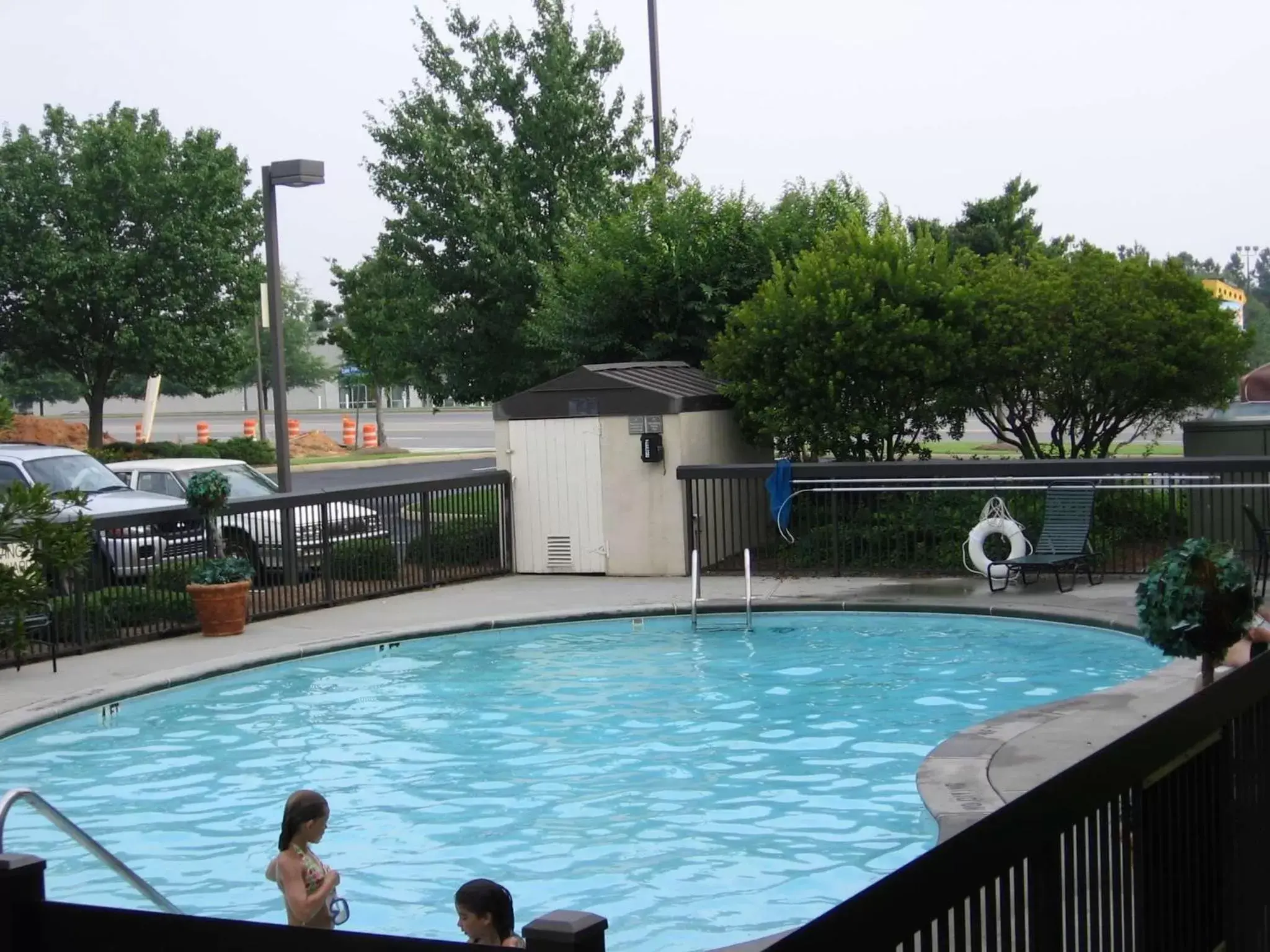 Pool view, Swimming Pool in Hampton Inn Atlanta-Town Center/Kennesaw