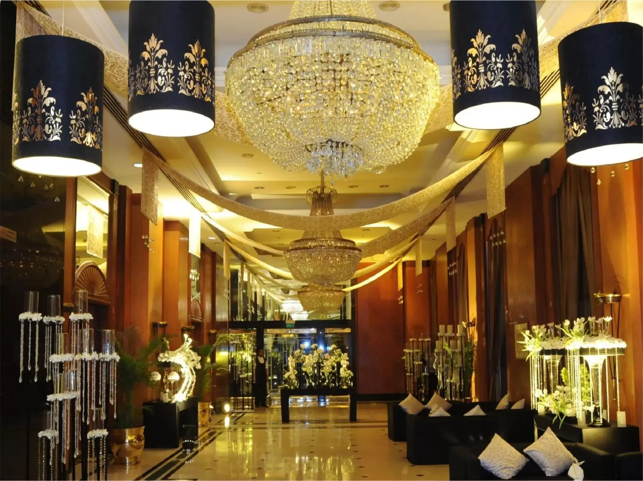 Lobby or reception, Lobby/Reception in Eros Hotel New Delhi, Nehru Place