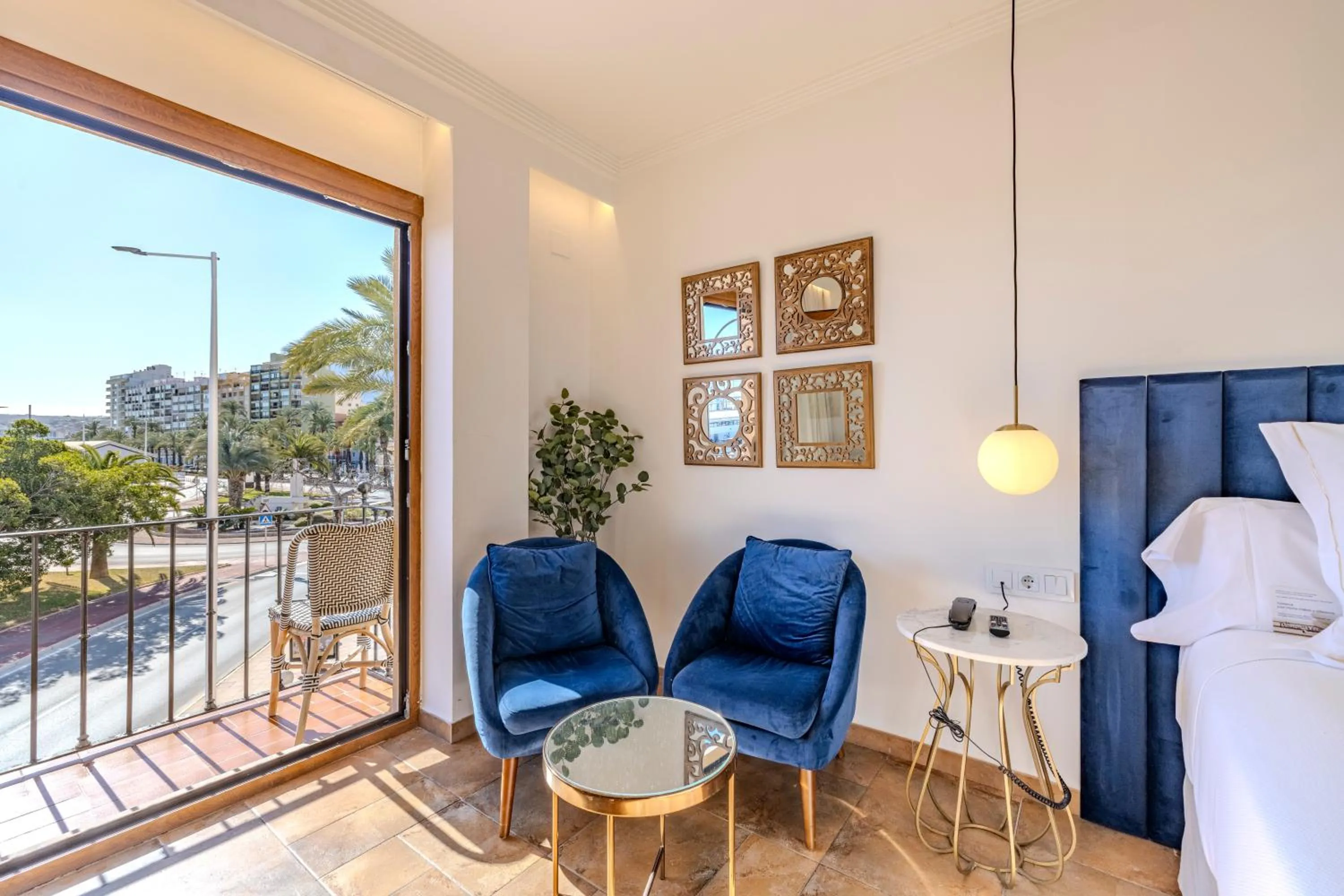 Bed in La Posada del Mar