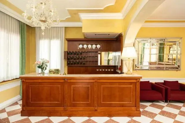 Lobby or reception in Hotel Villa Cipro Lobby or reception in Hotel Villa Cipro