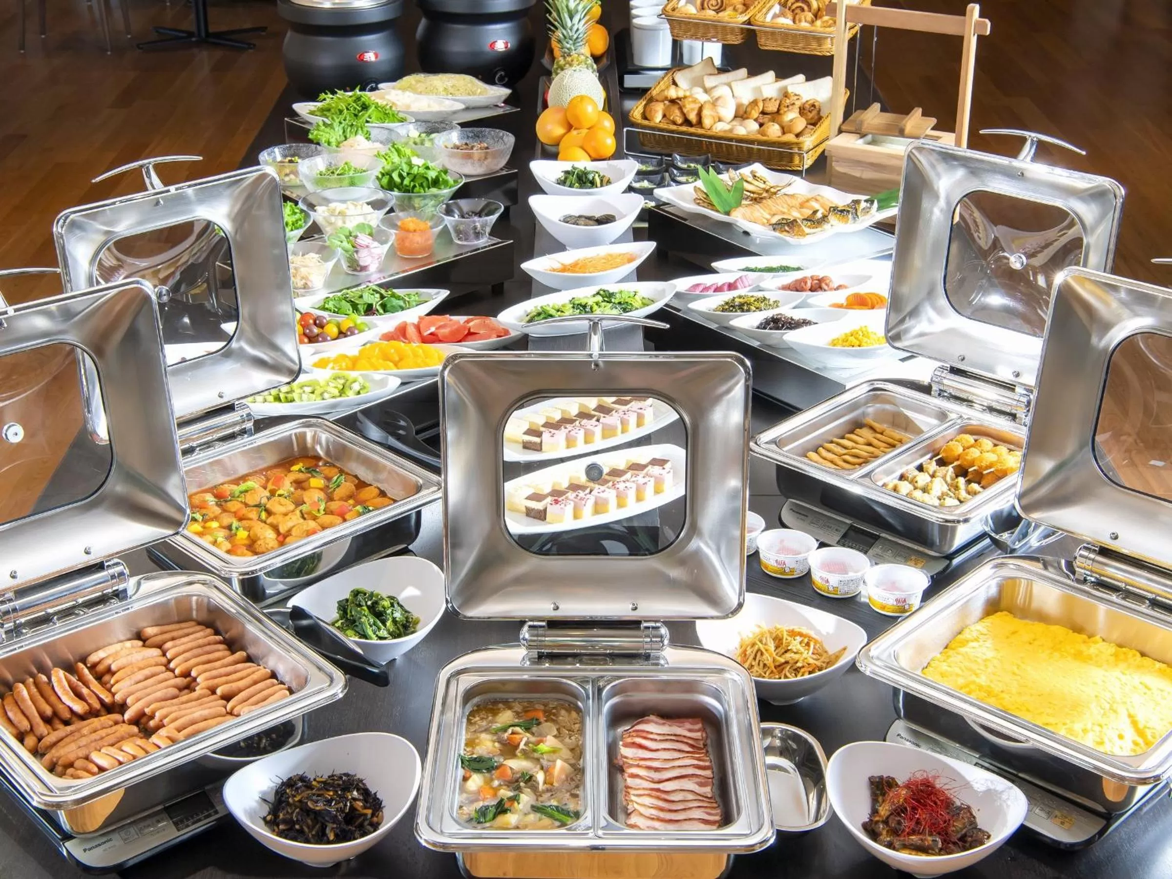 Food close-up in REX HOTEL Beppu