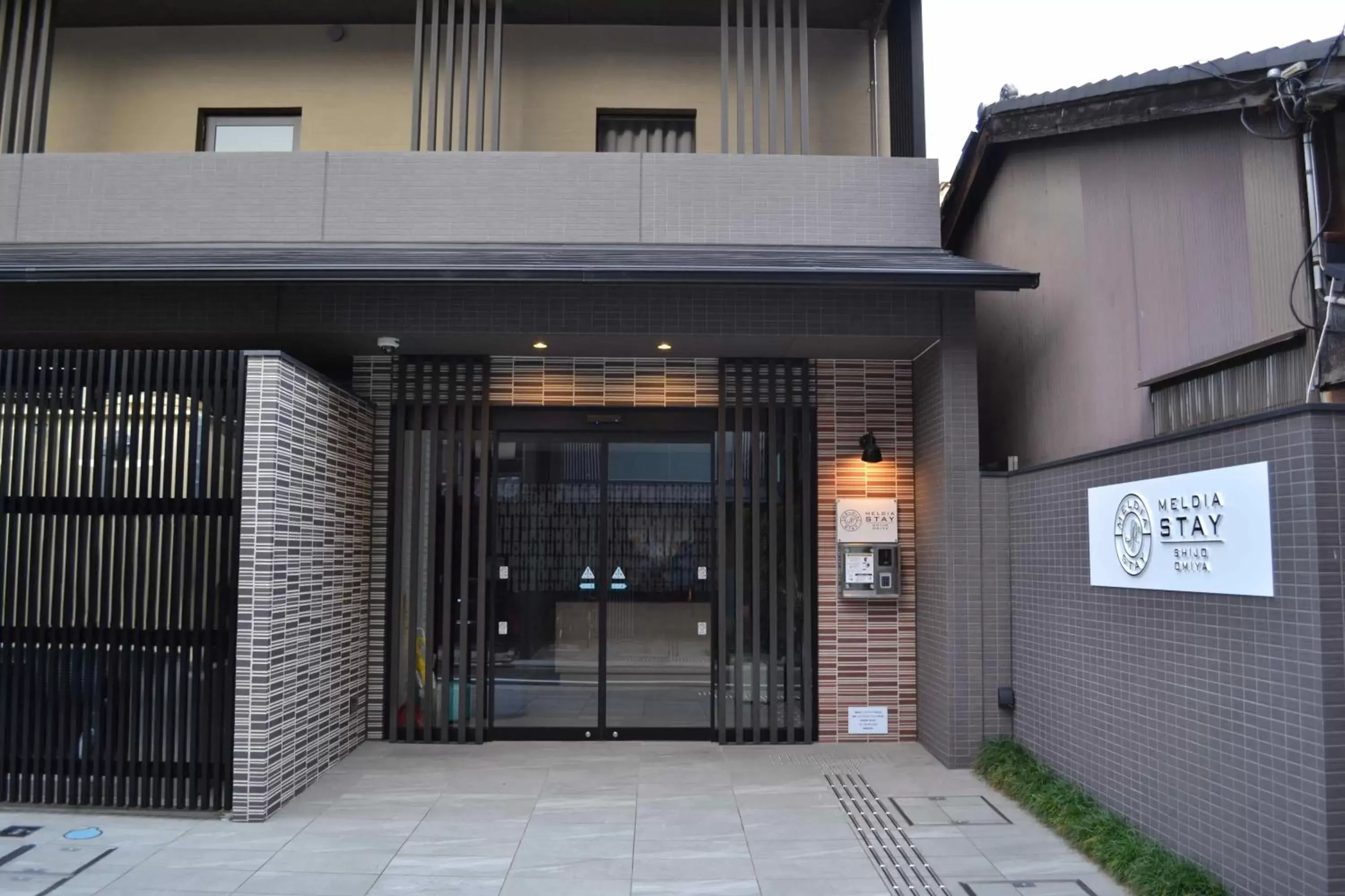 Facade/entrance in Meldia Stay Shijo Omiya