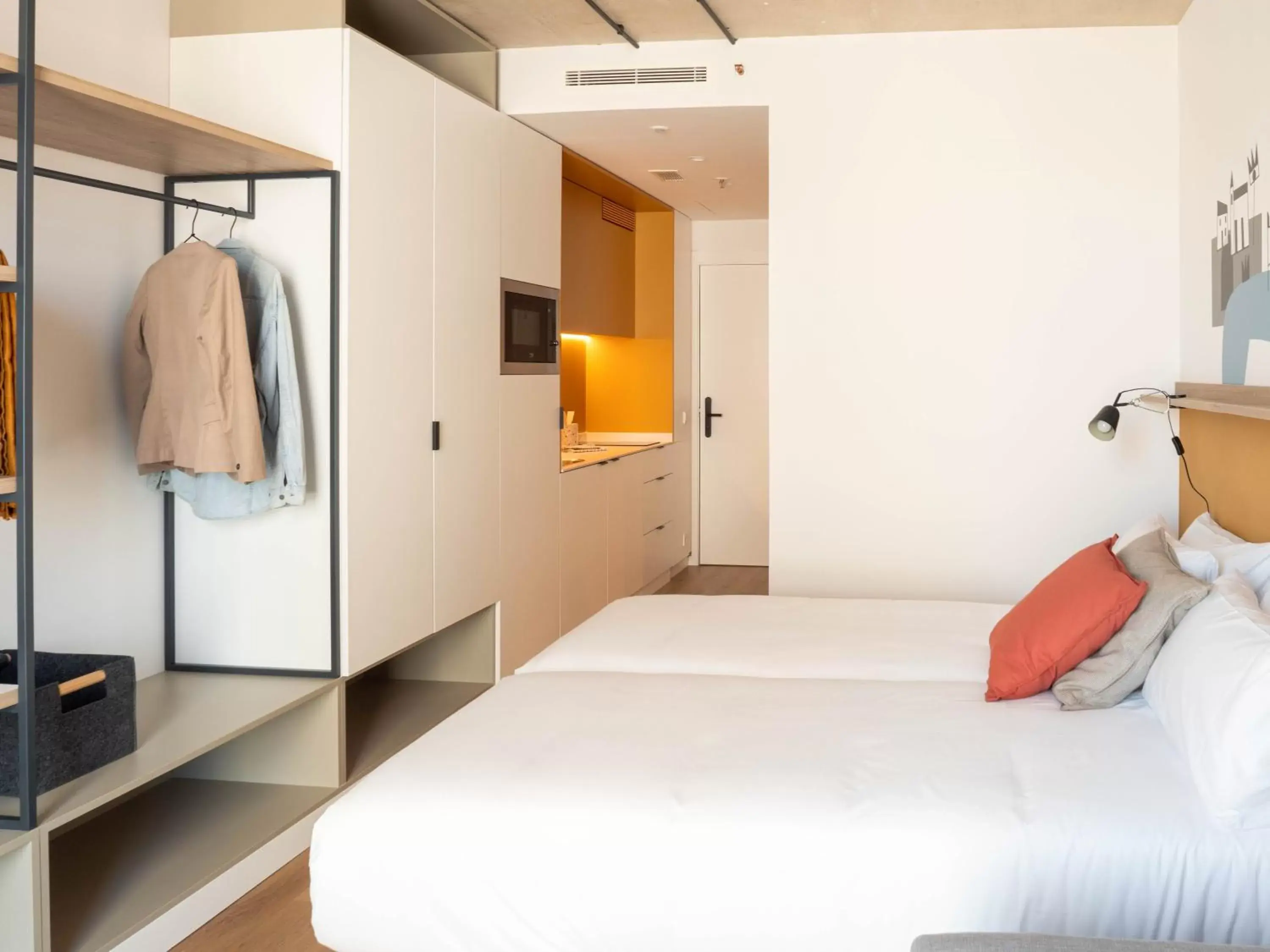 Bed in Kora Green City - Aparthotel Passivhaus