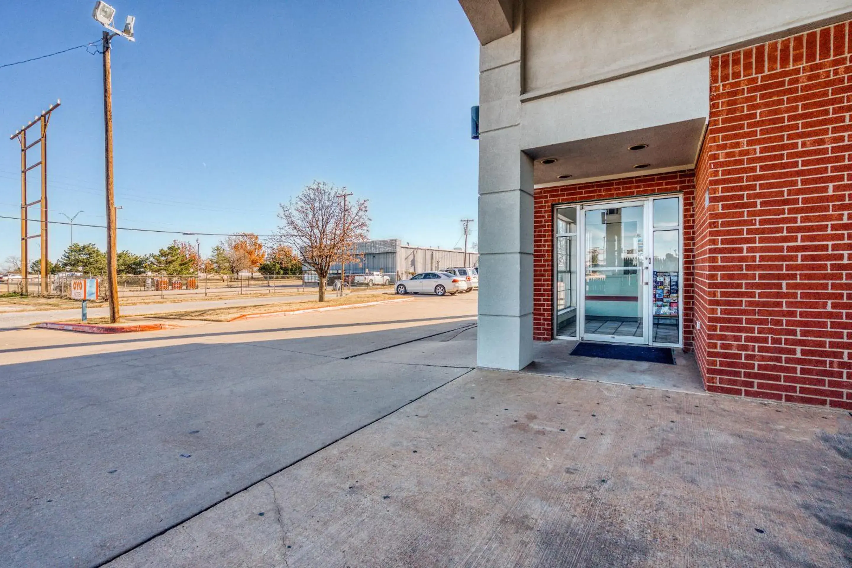 Facade/entrance in OYO Hotel Wichita Falls I-44 Sheppard Airforce