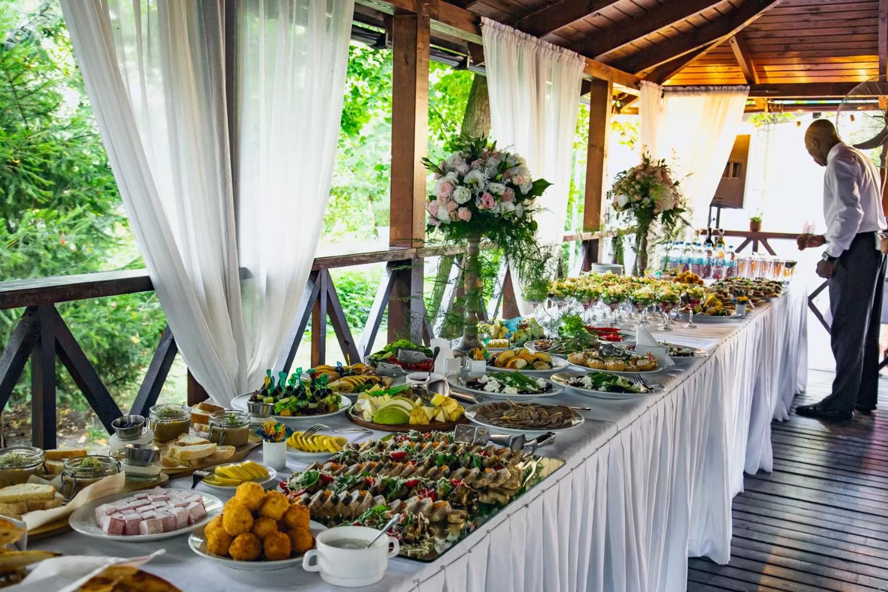 Restaurant/places to eat in Ukraina Hotel