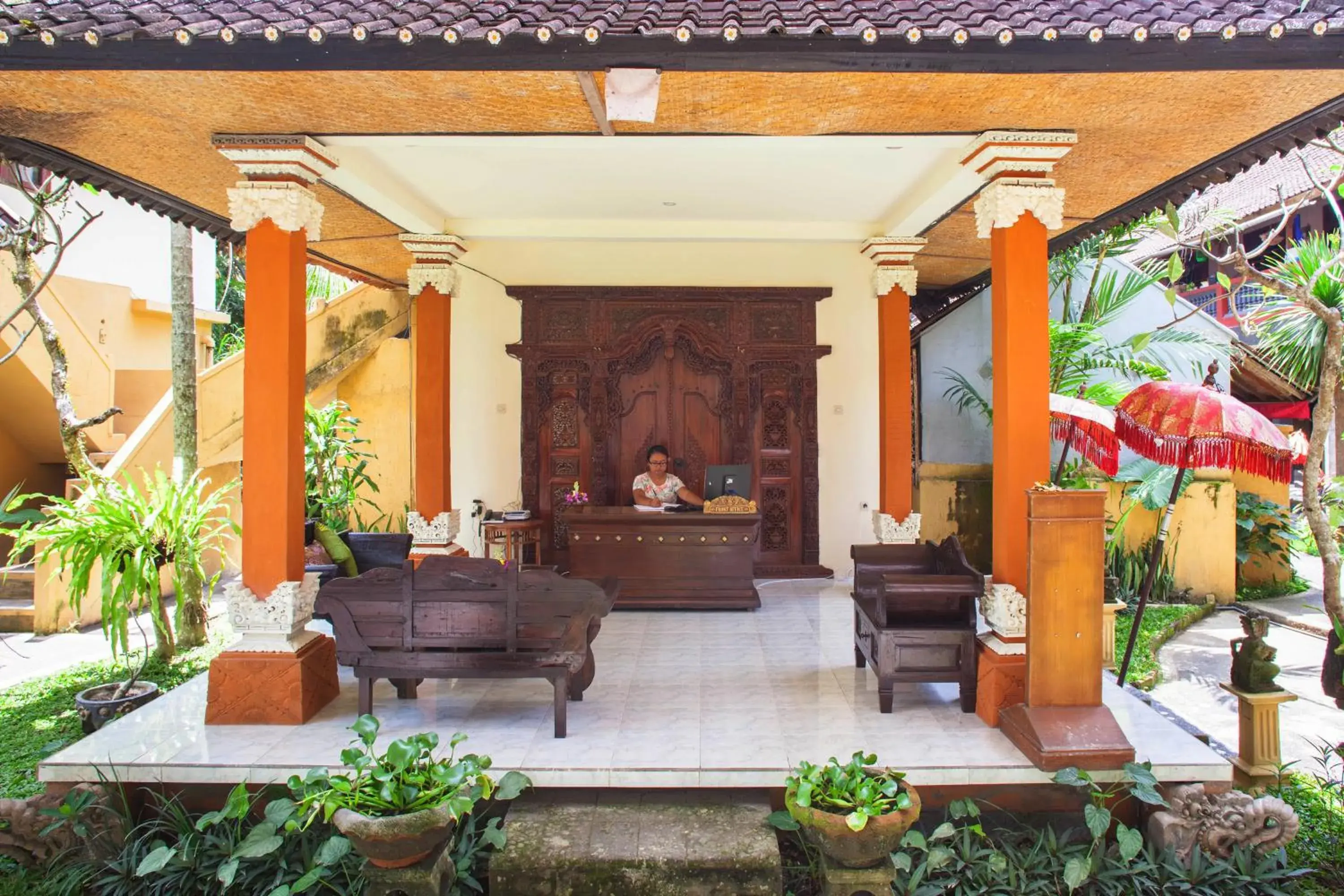 Garden view in Ubud Kerta City Hotel