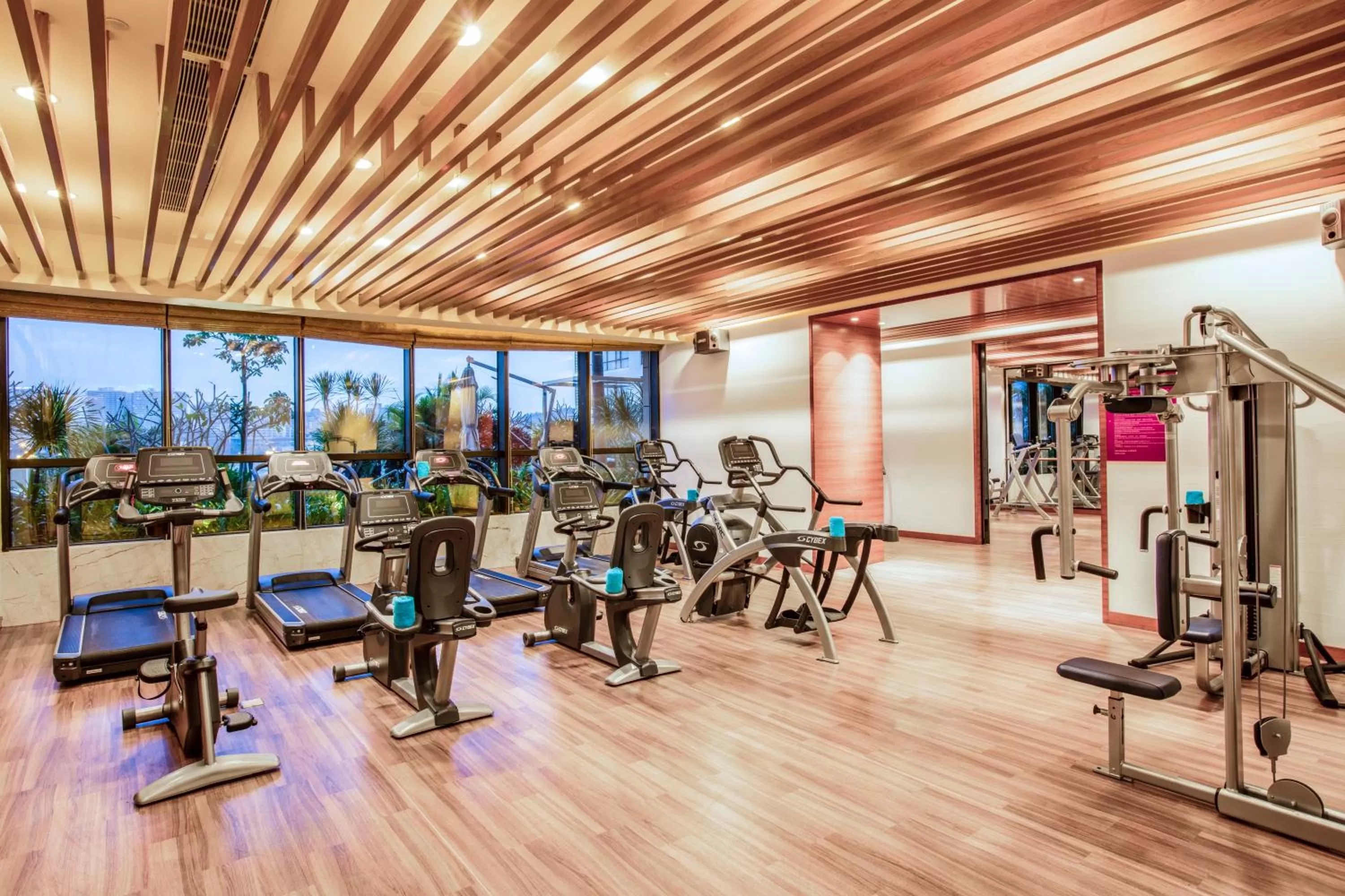 Fitness centre/facilities in Crowne Plaza Sanya City Center by IHG