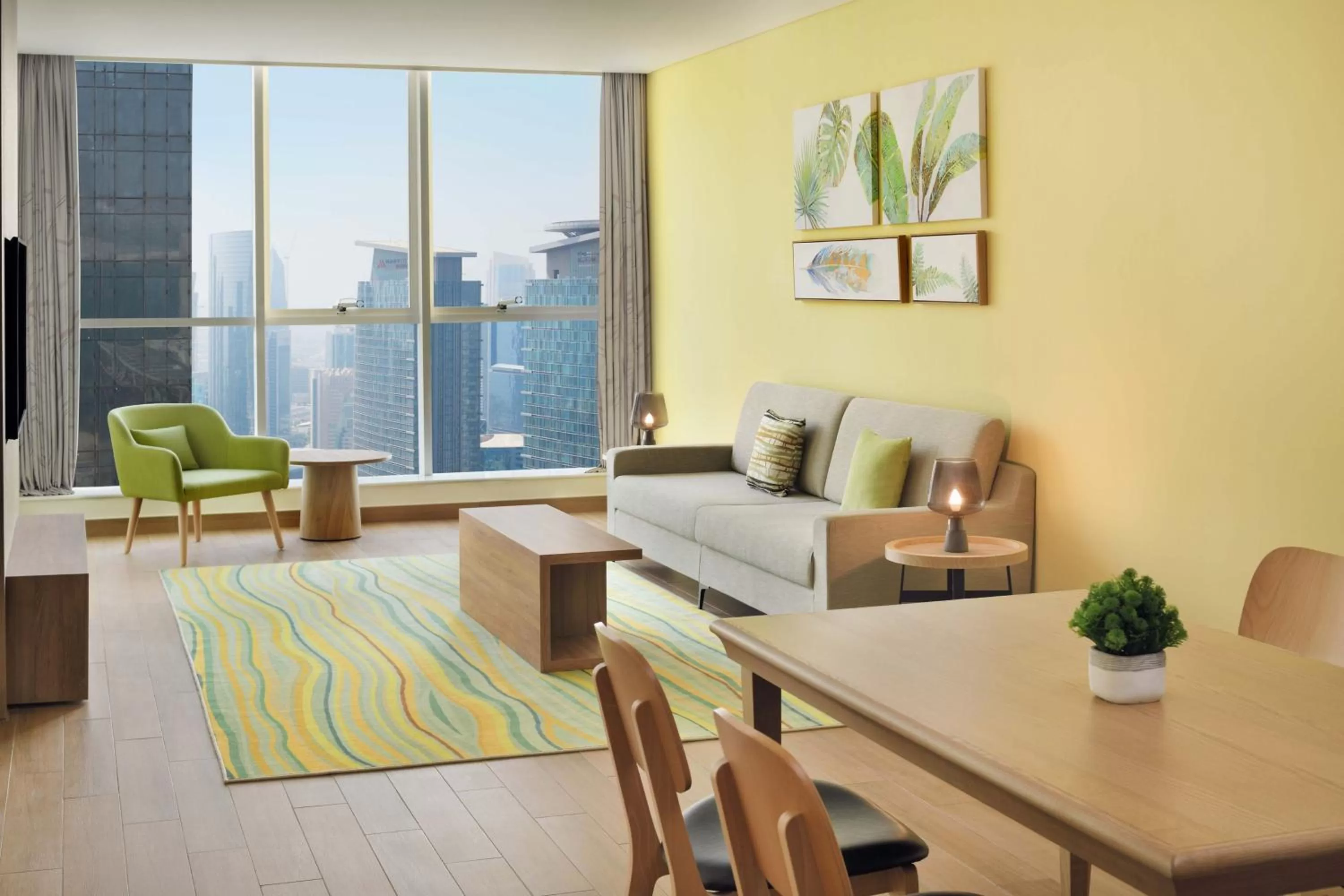 Living room in Element by Westin City Center Doha