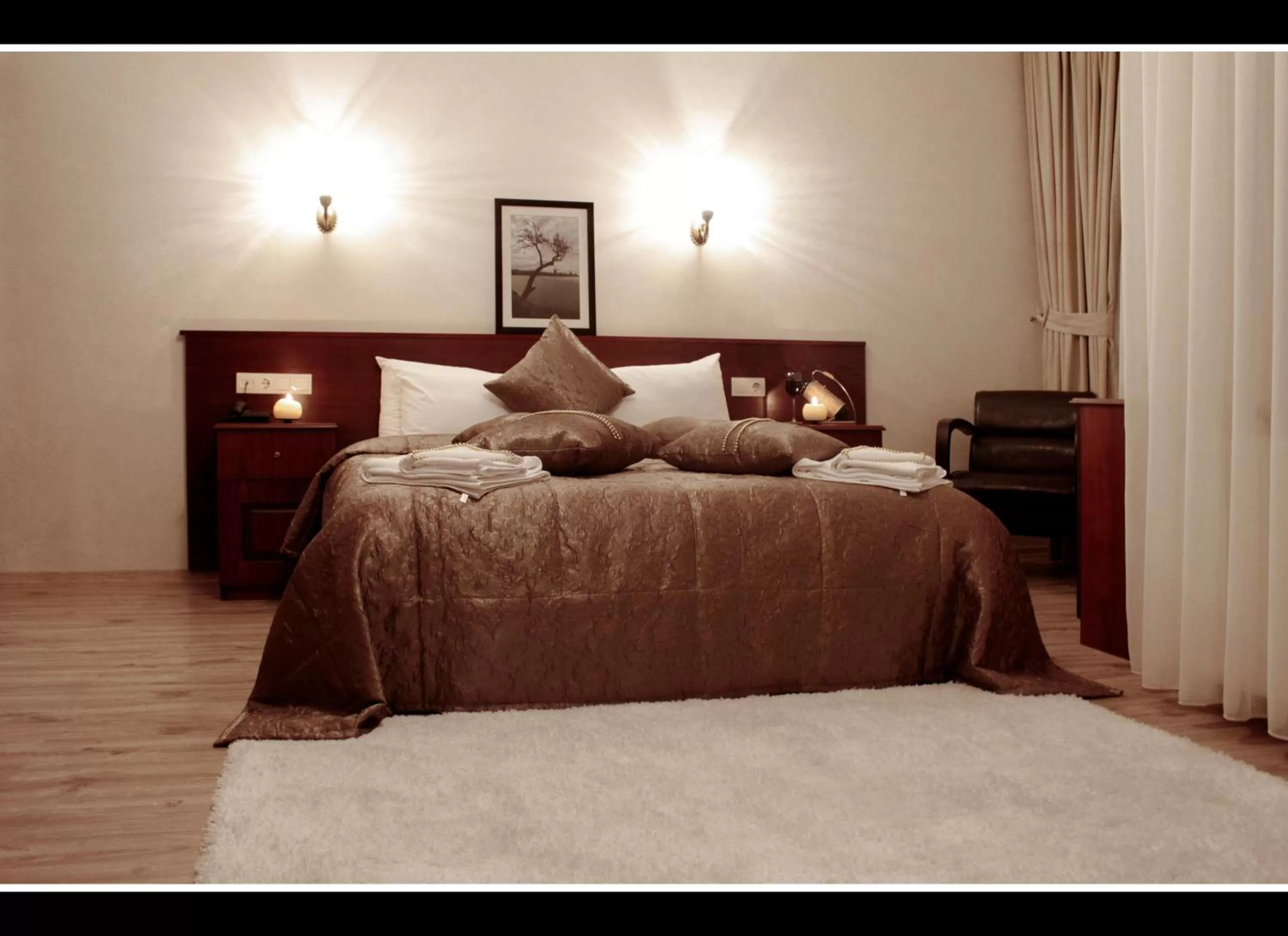 Bed in Sultanahmet Cesme Hotel