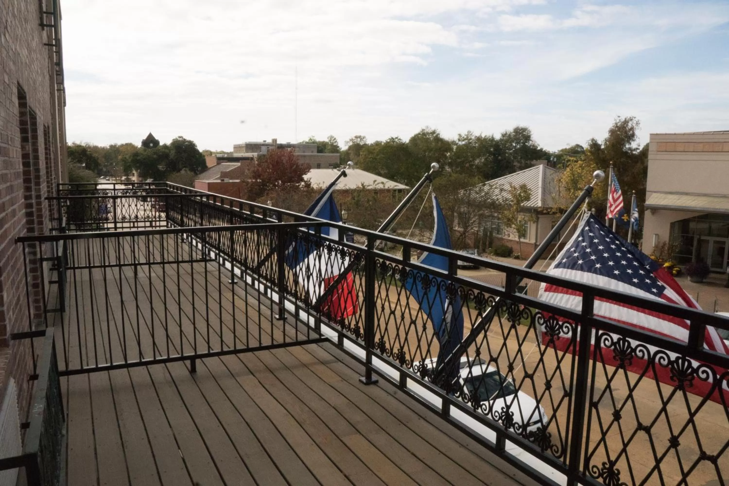 Balcony/Terrace in Chateau Saint Denis Hotel