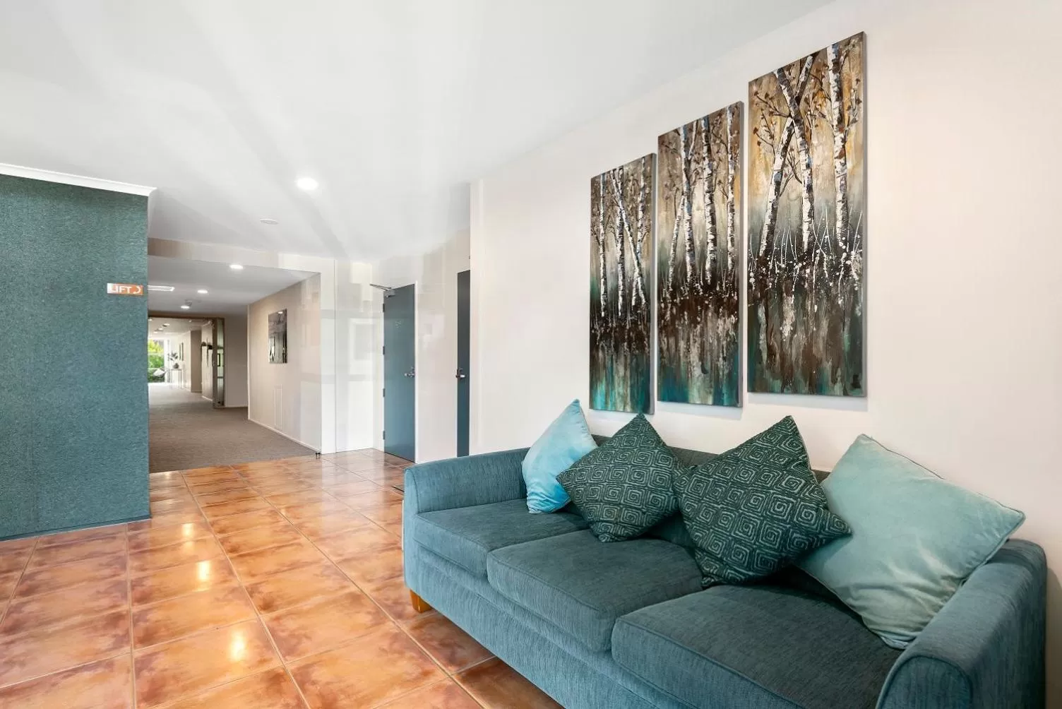 Lobby or reception in Aristotles North Shore