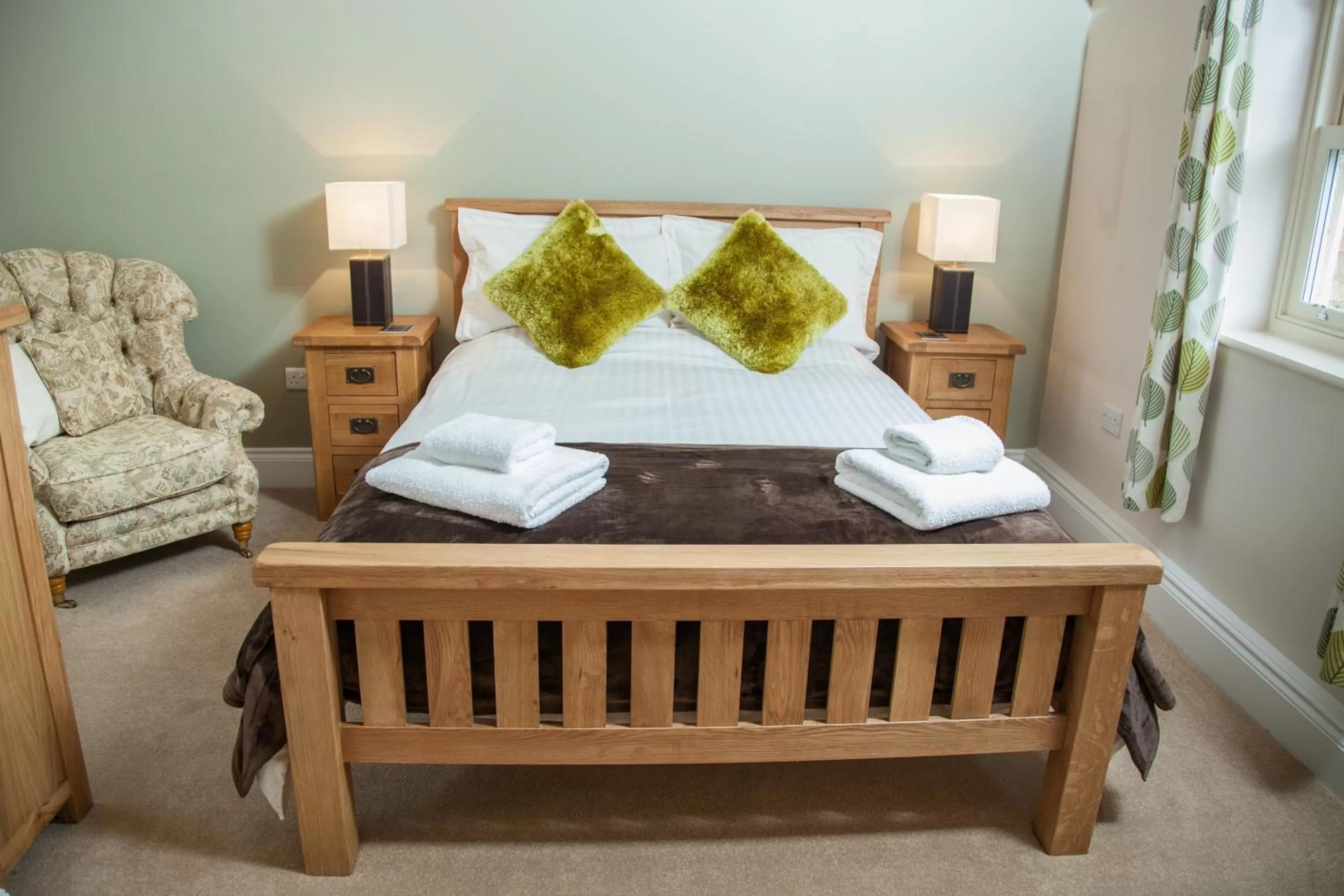 Shower, Bed in Newsham Grange Farm