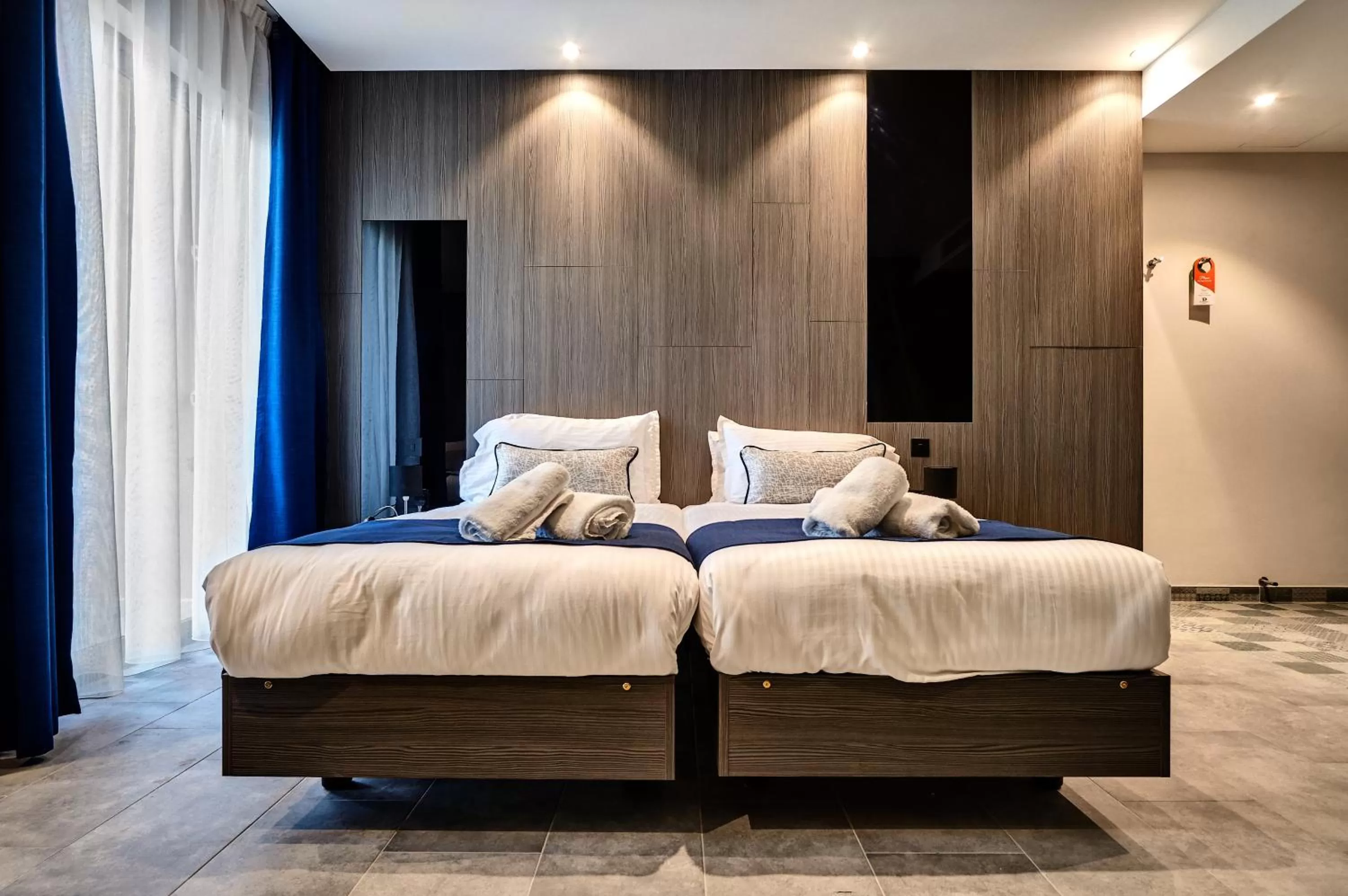 Bed in The District Hotel