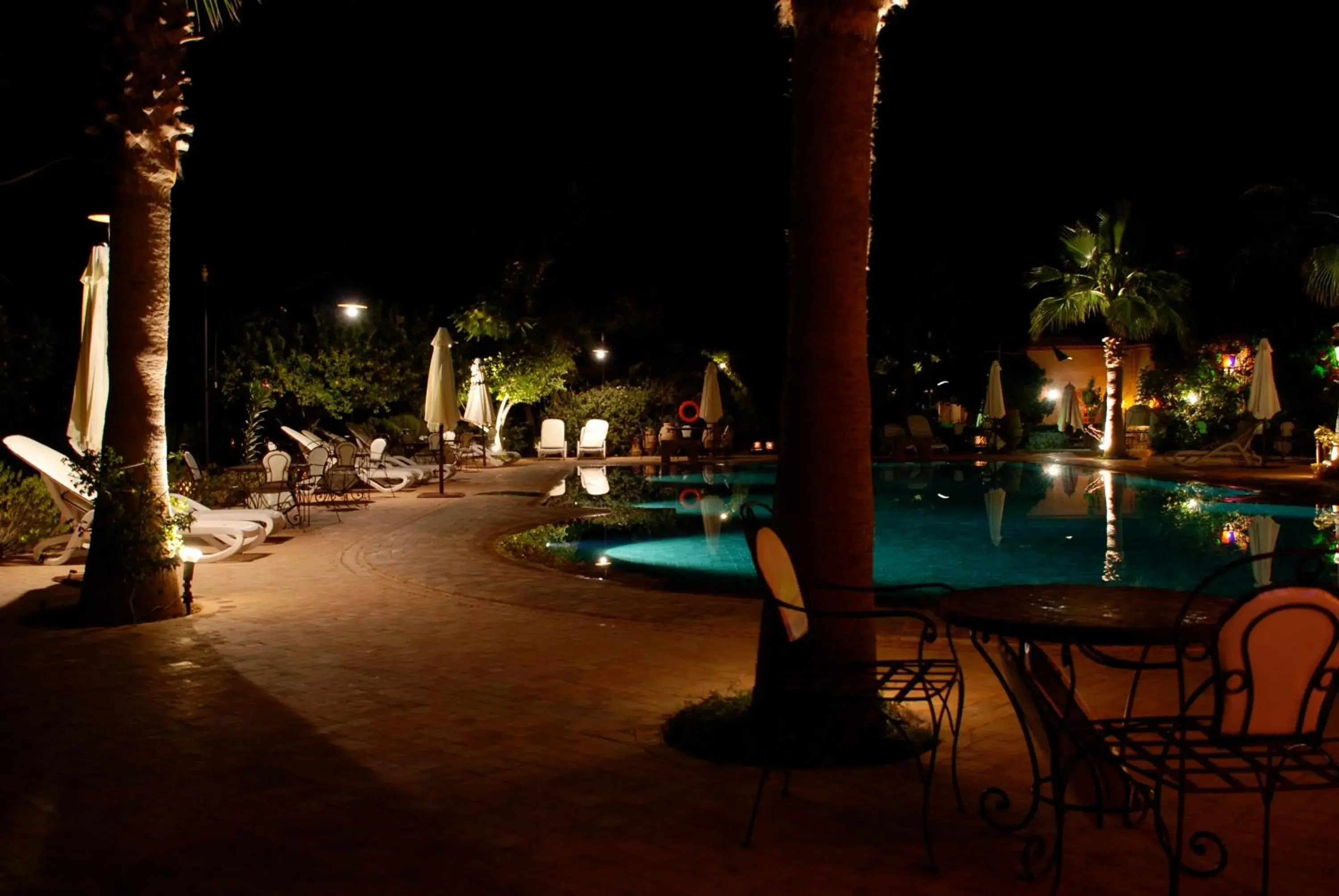 Swimming Pool in Hotel Dar Zitoune Taroudant