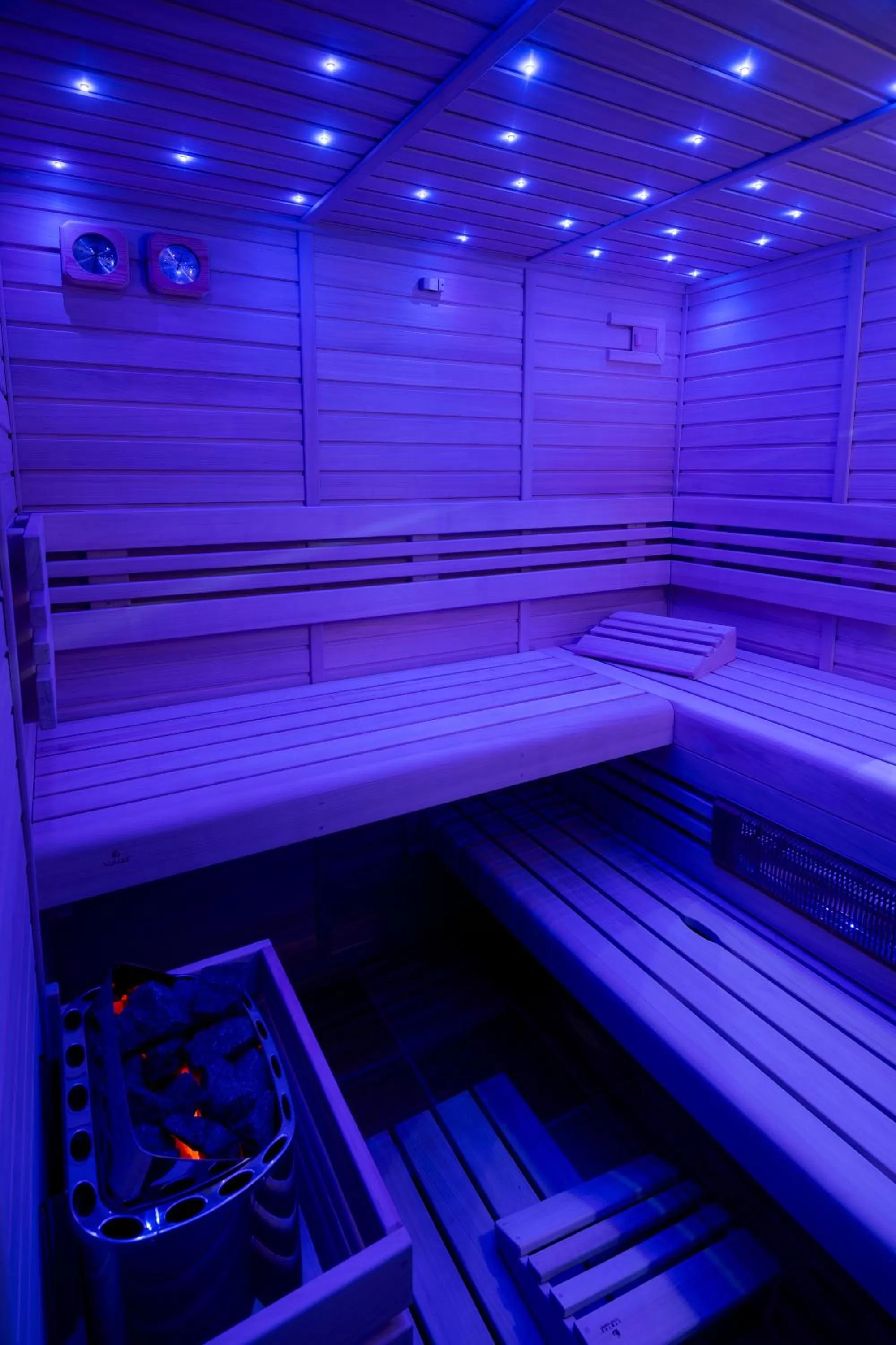 Sauna in Wellness hotel & minipivovar Kněžínek