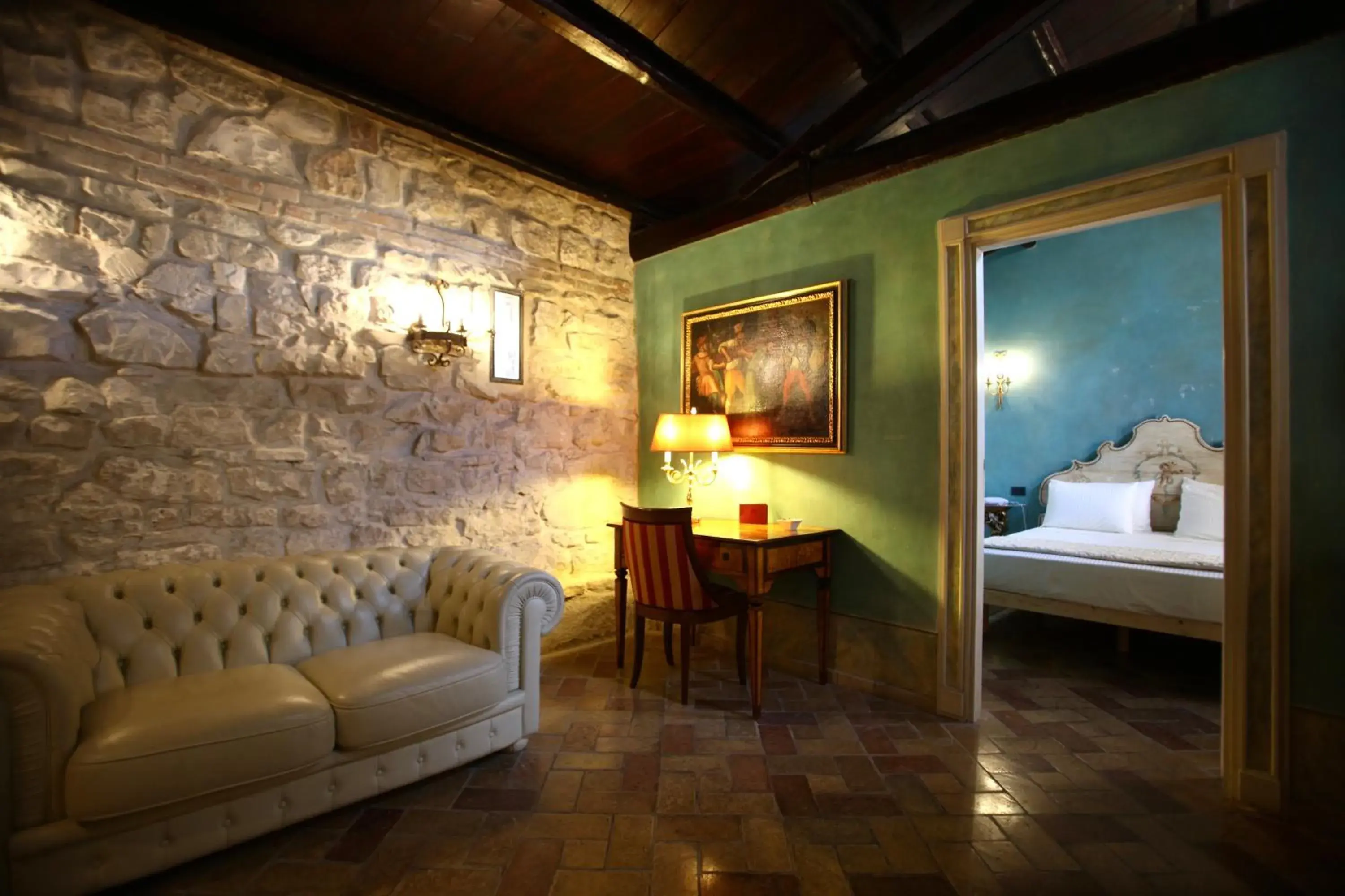 Living room, Bed in Fortino Napoleonico Living room, Bed in Fortino Napoleonico
