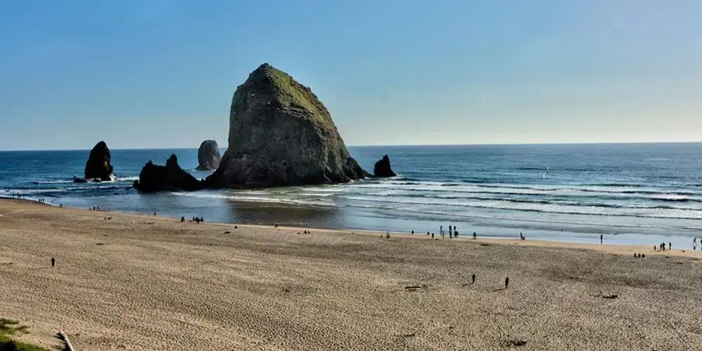 Beach in Hallmark Resort in Cannon Beach