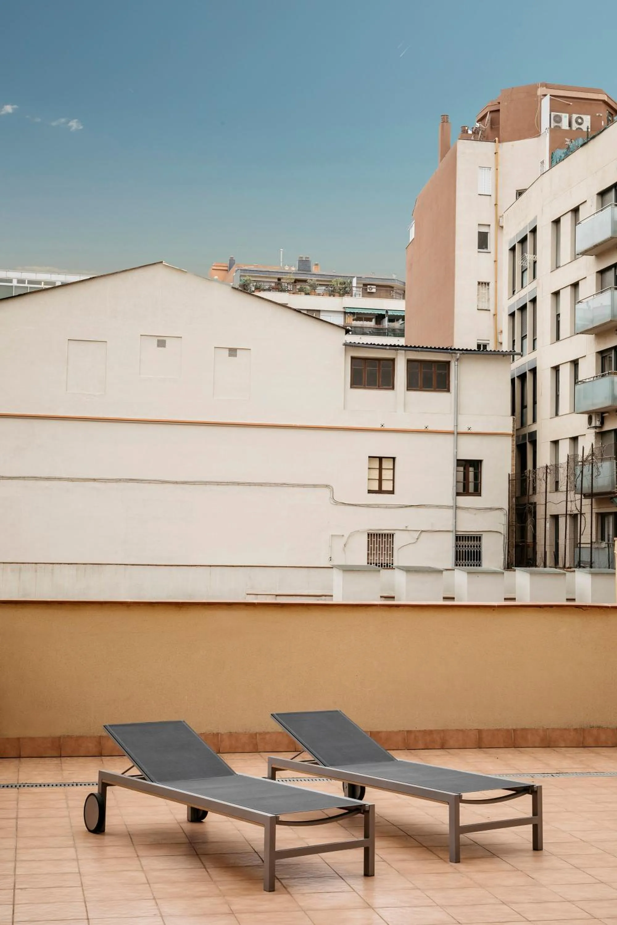 Balcony/Terrace in Barcelona Apartment Villarroel