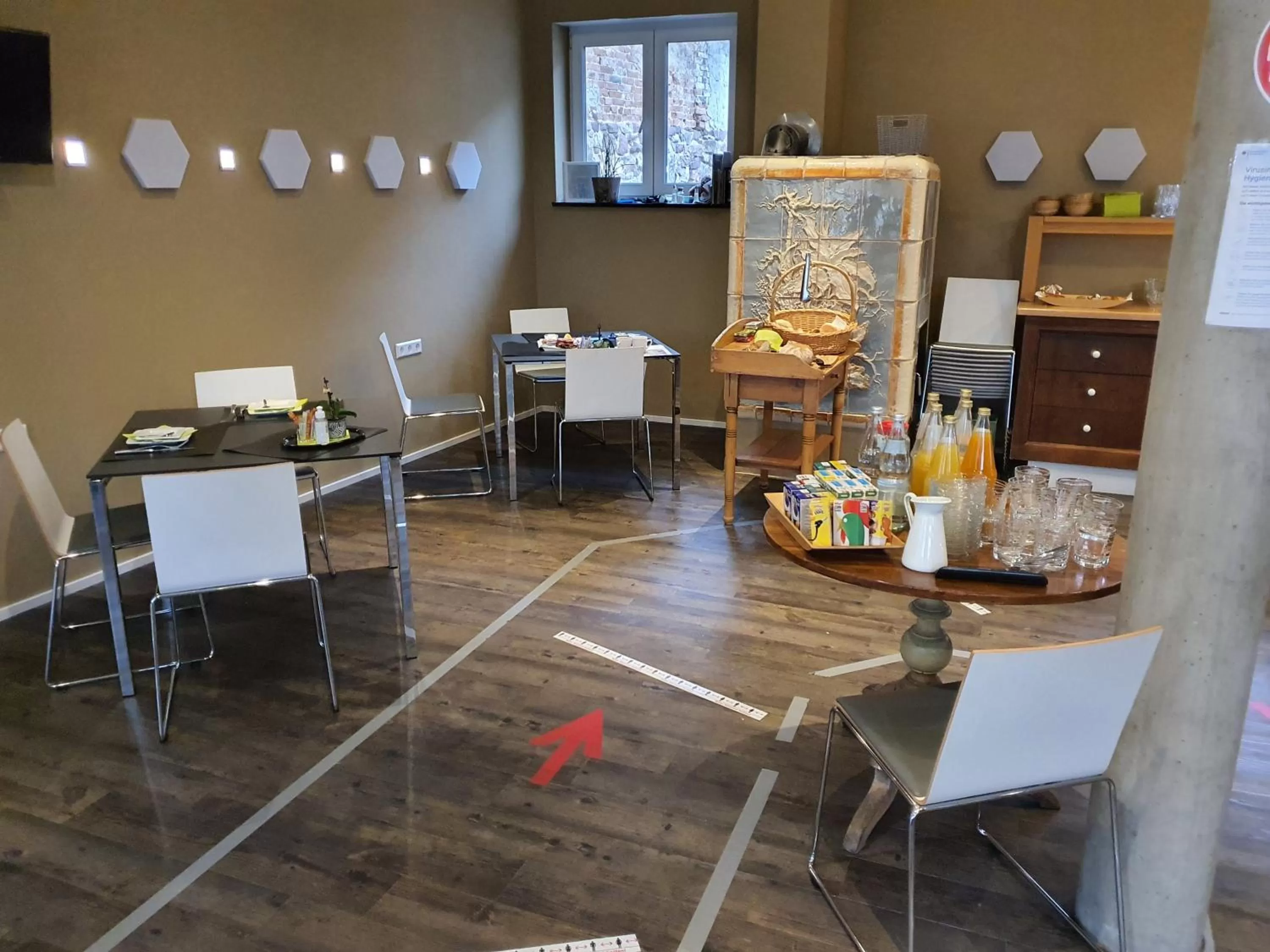 Breakfast in Burgers Hotel