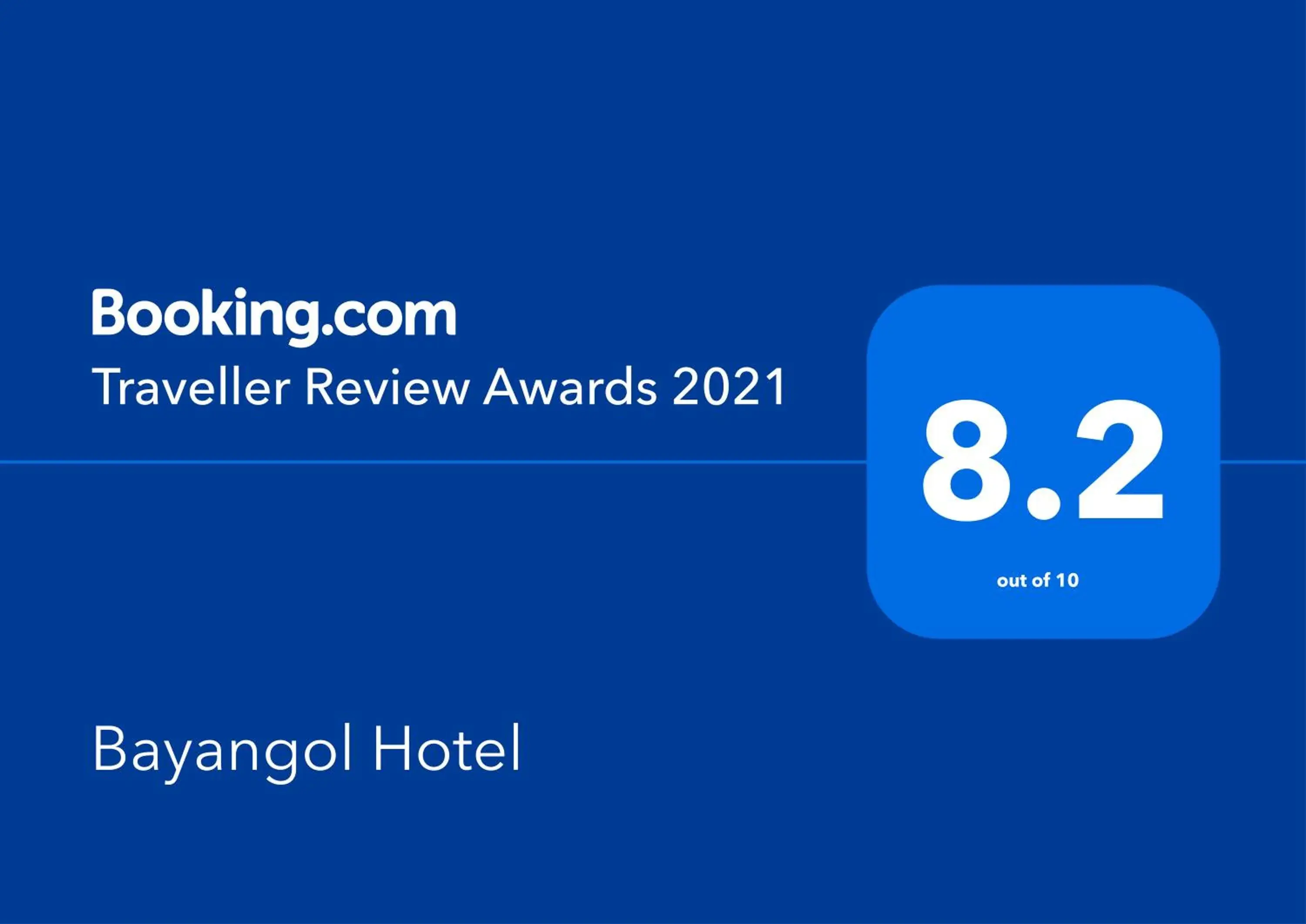 Certificate/Award, Logo/Certificate/Sign/Award in Bayangol Hotel