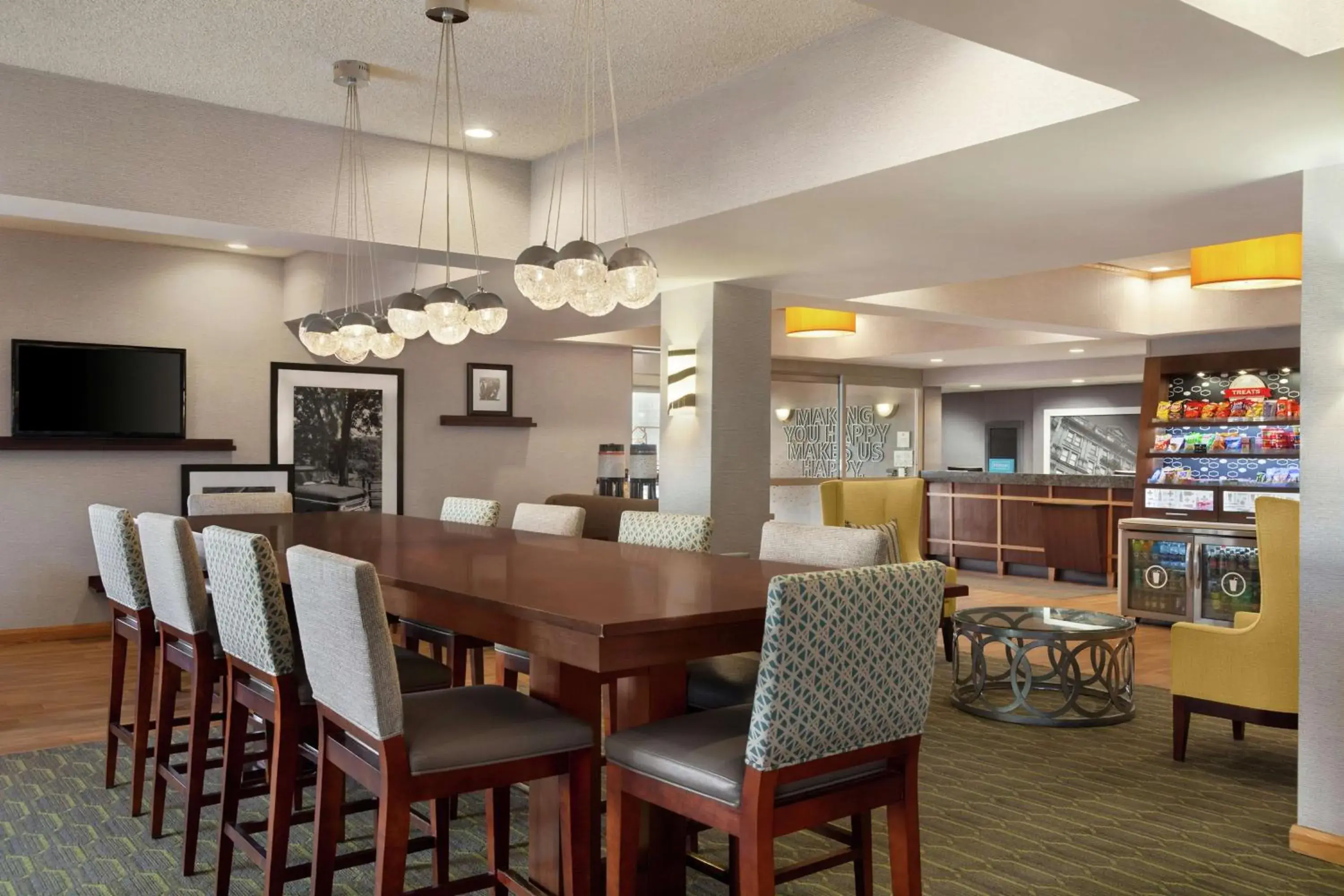 Lobby or reception, Restaurant/Places to Eat in Hampton Inn By Hilton Phoenix-Midtown (Downtown Area)