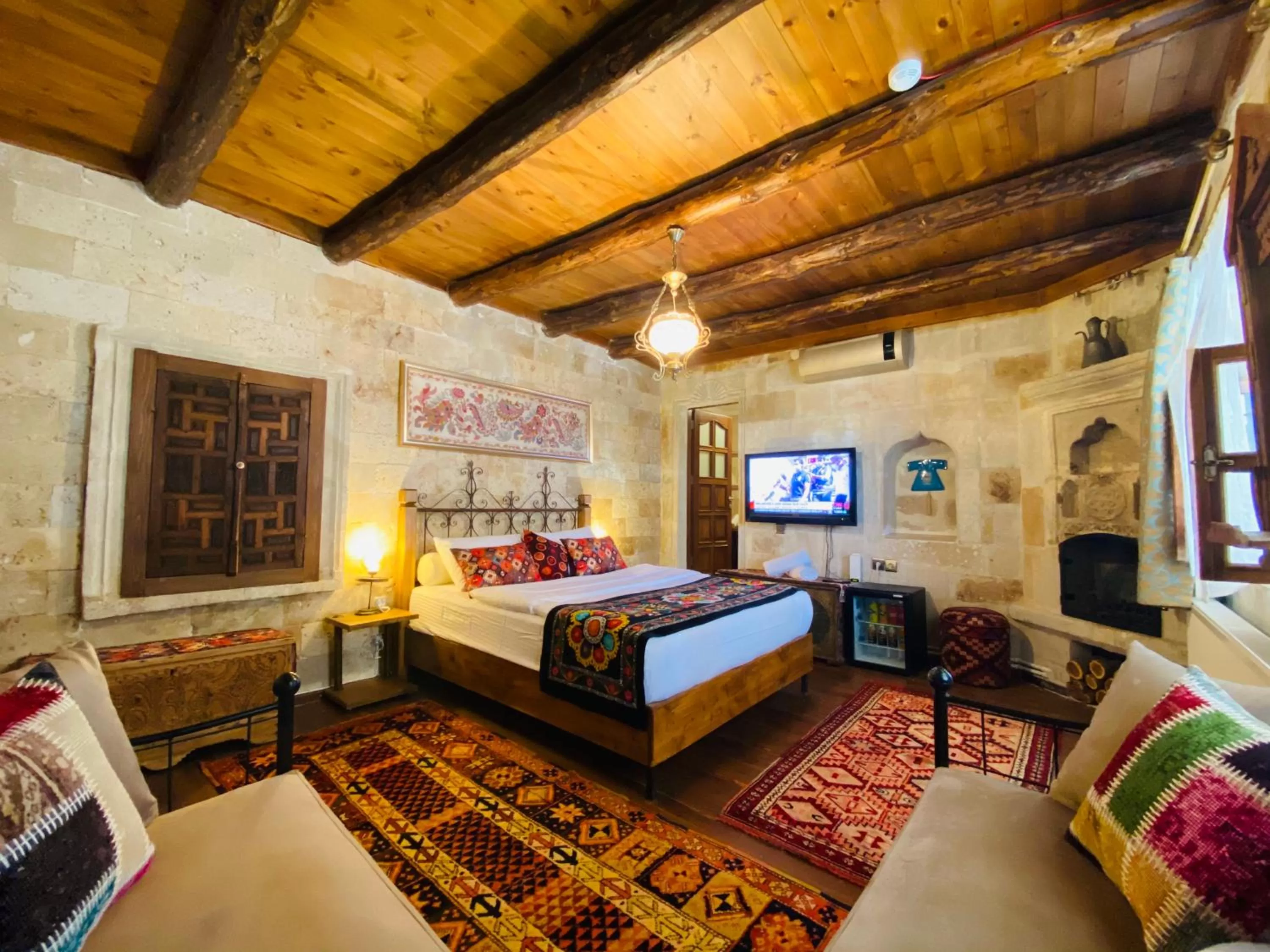 Bed in YASTIK HOUSES - Cappadocia
