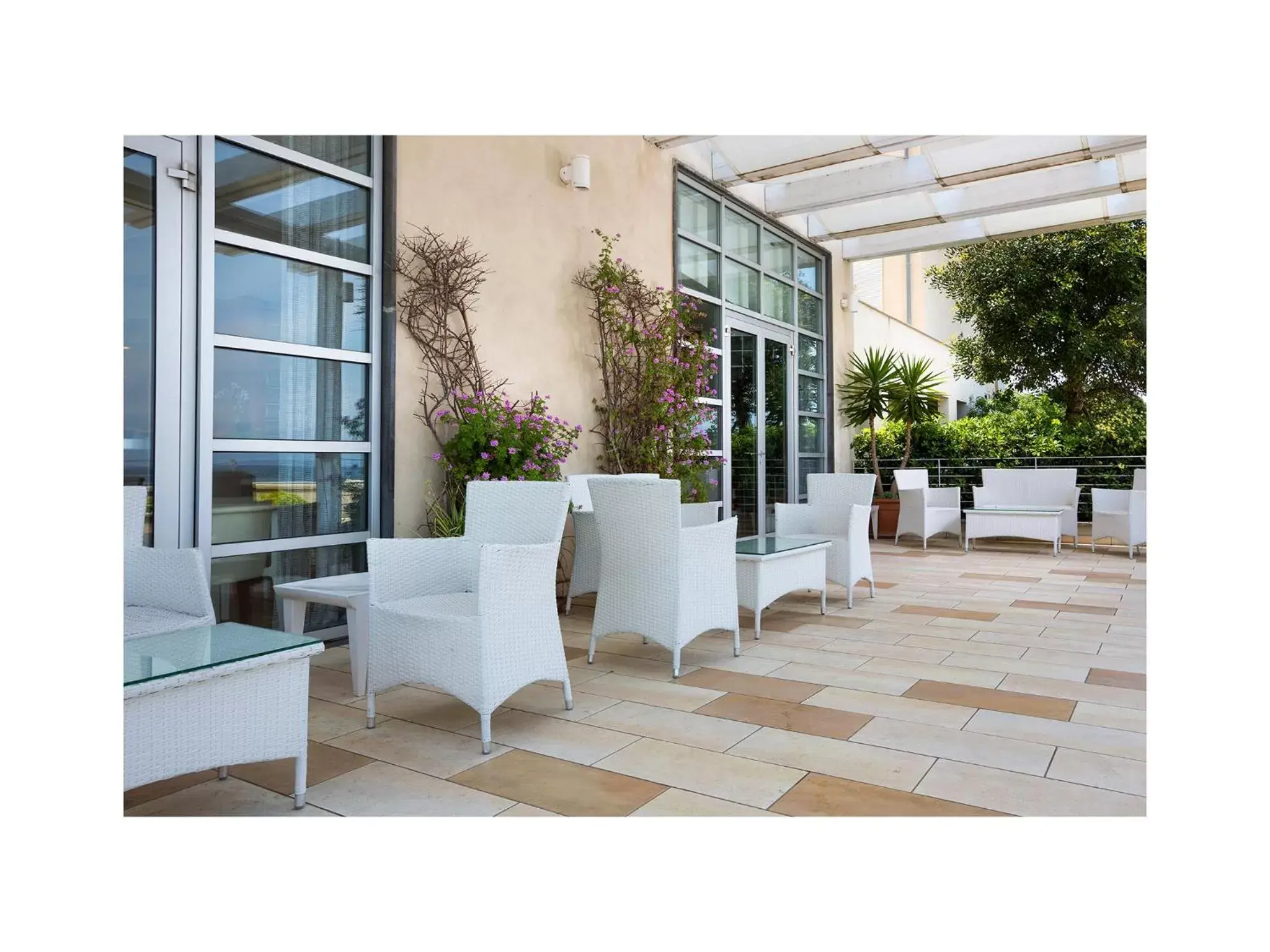 Balcony/Terrace in Towers Hotel Stabiae Sorrento Coast