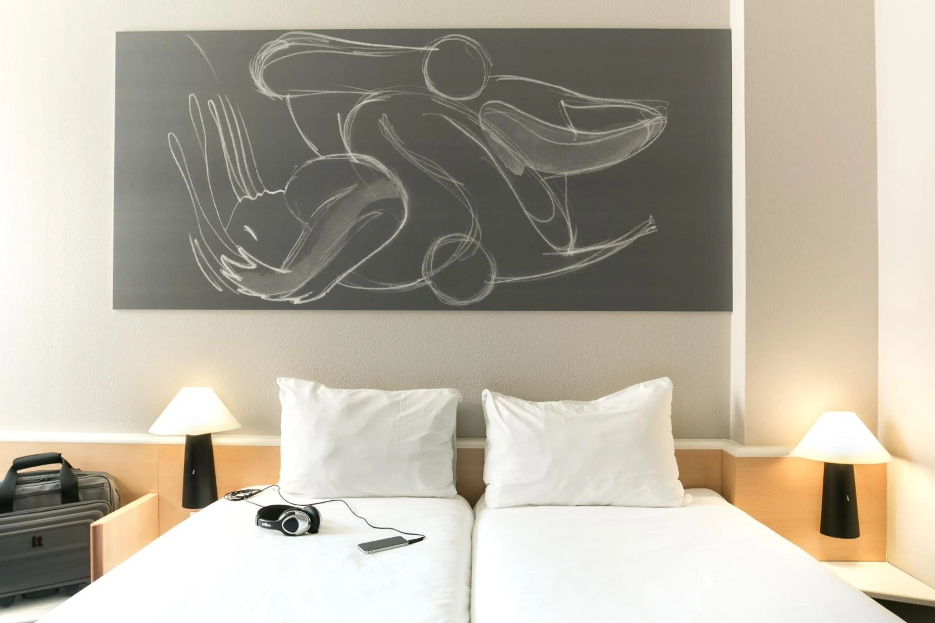 Bed in Ibis Madrid Getafe